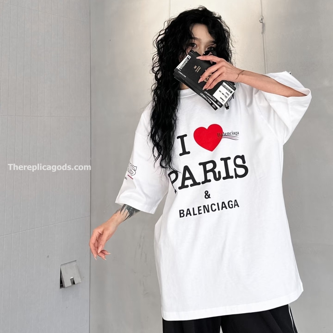 OVERLAYER POLITICAL CAMPAIGN T-SHIRT IN WHITE - TP594