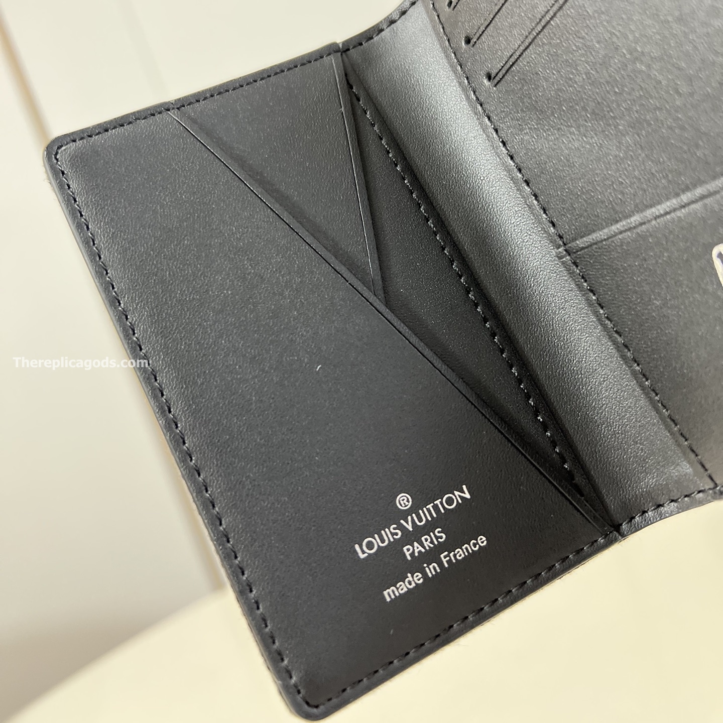 POCKET ORGANIZER GRADIENT BLUE LV BLASON DENIM M14148