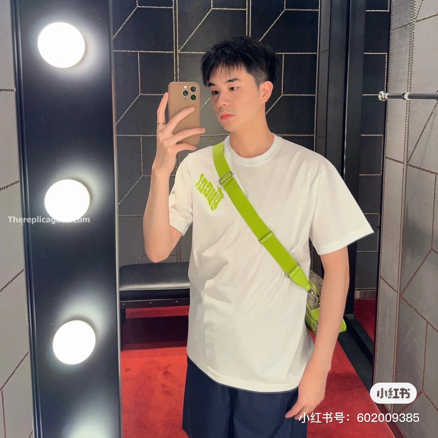 COTTON JERSEY T-SHIRT WITH GUCCI LOGO IN WHITE - TP613
