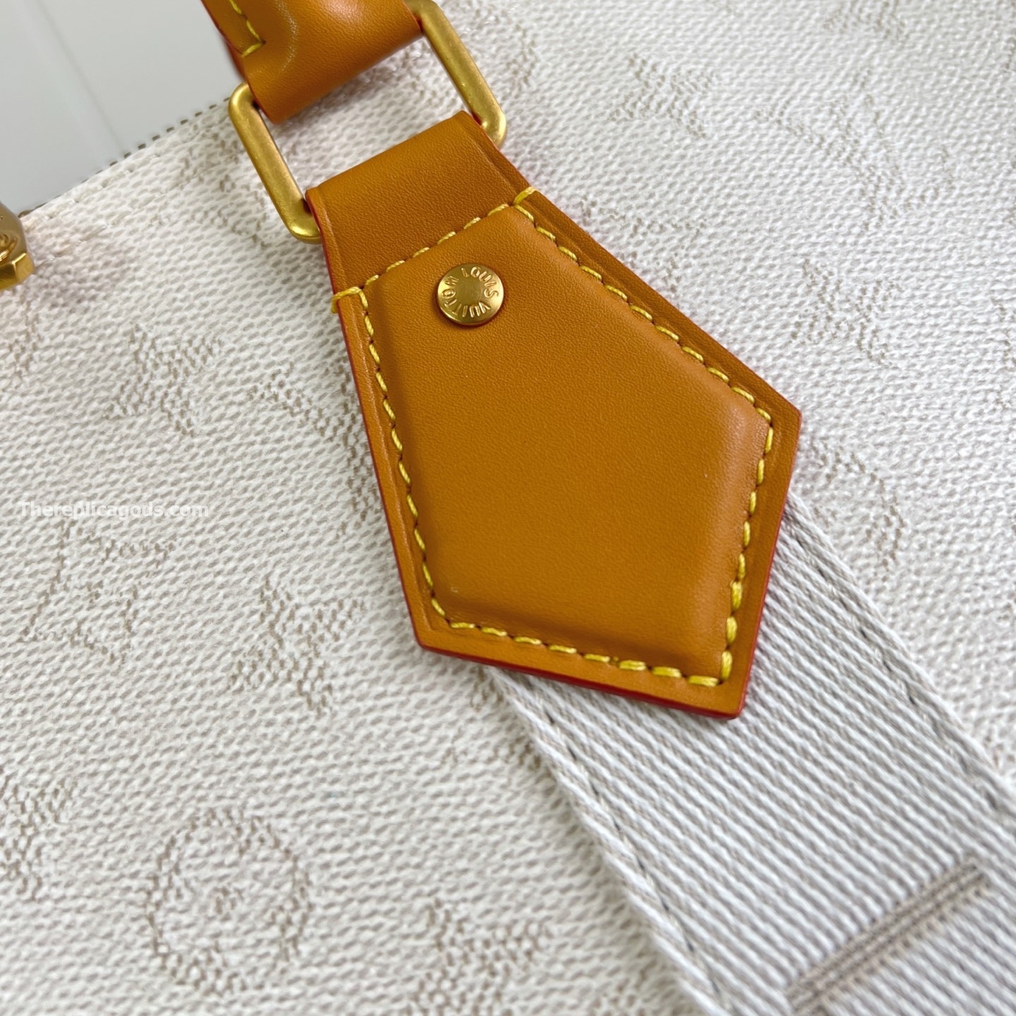 KEEPALL BANDOULI?RE 45 BAG OFF-WHITE MONOGRAM HERITAGE CANVAS M14838