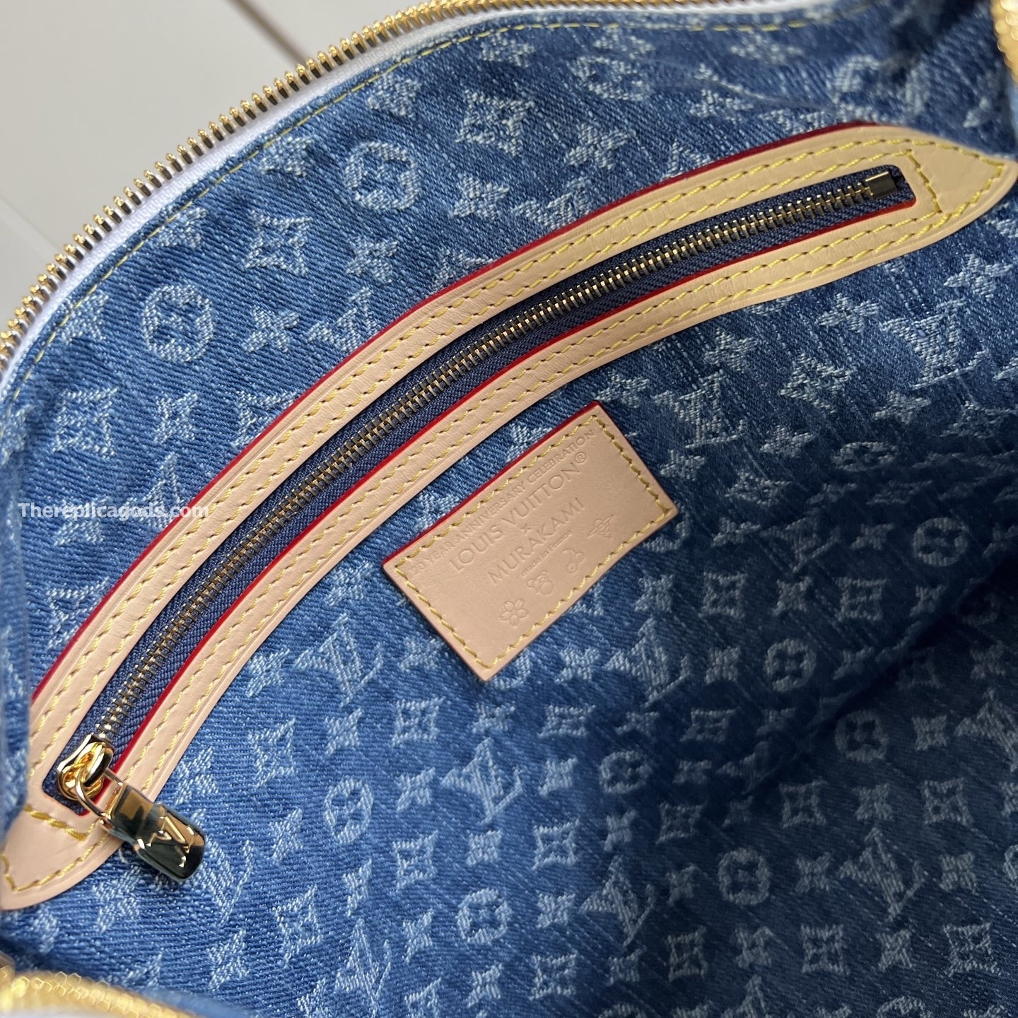 x TAKASHI MURAKAMI SPEEDY SOFT BANDOULIERE 30 WHITE MONOGRAM CANVAS M14238