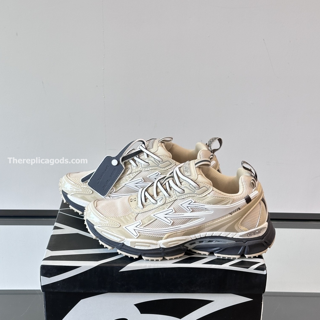BE RIGHT BACK SNEAKERS IN BEIGE - OW54