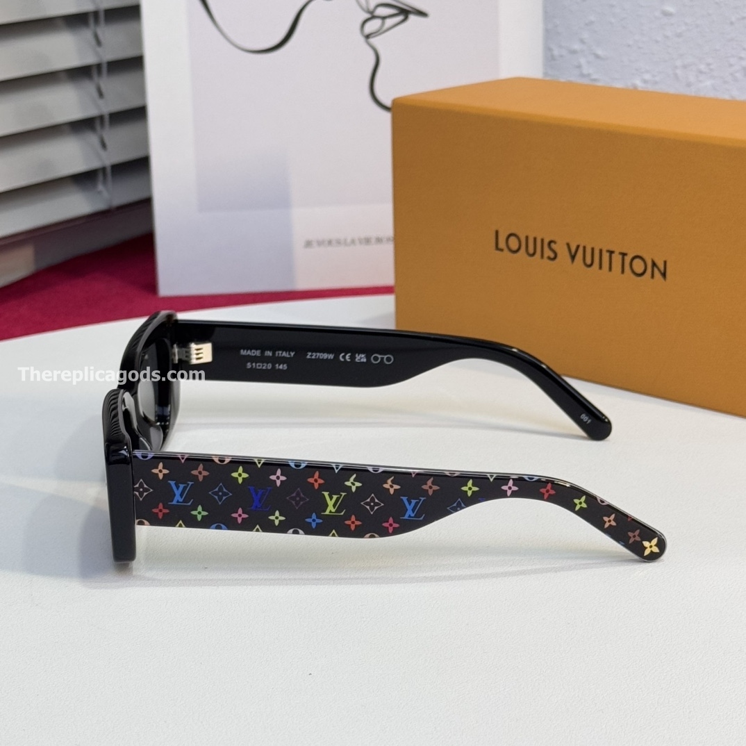 X TM MULTIGRAM CAT EYE SUNGLASSES Z2709W - SG191