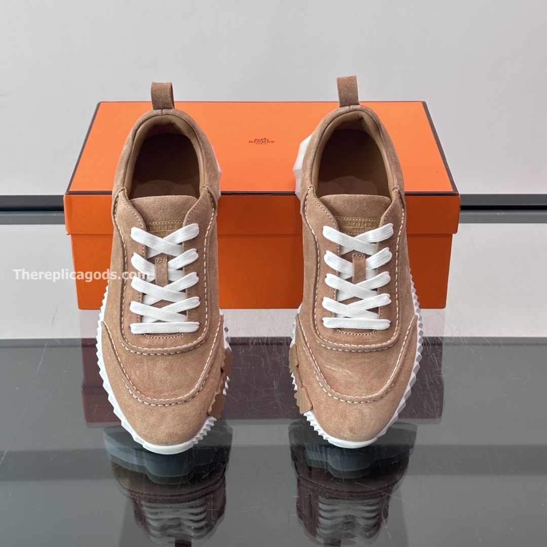 NEXT SNEAKERS BEIGE SABLE SUEDE CALFSKIN - H386