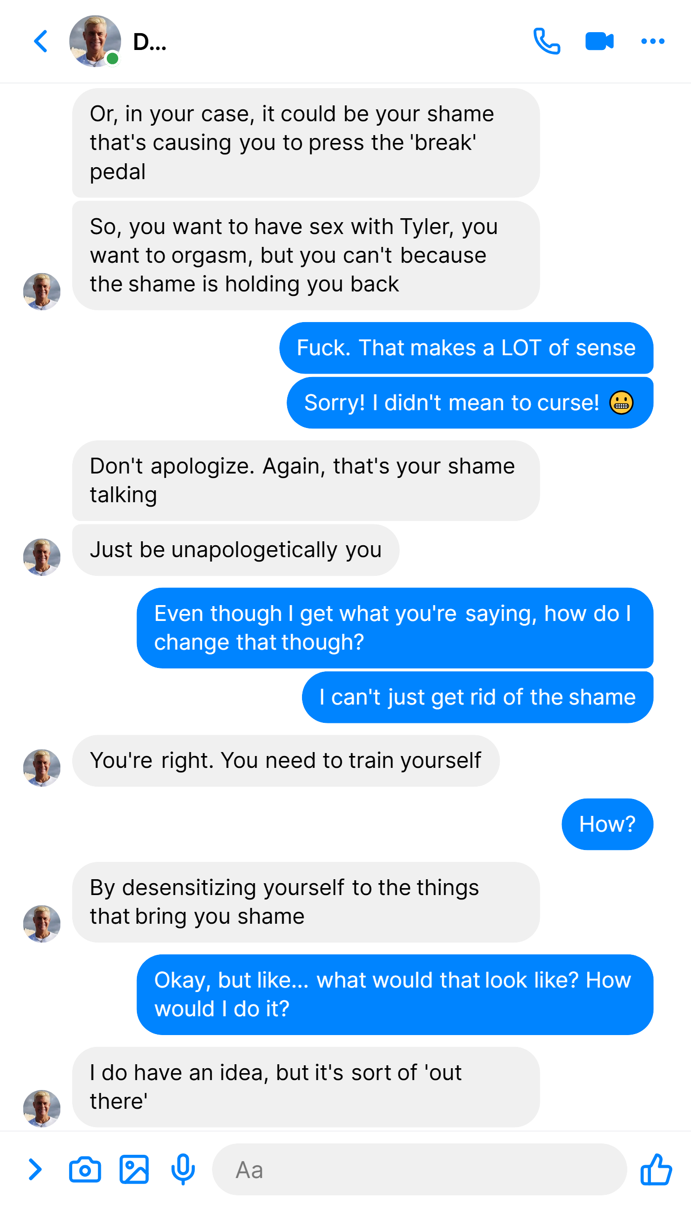Therapy with Boyfriend's Dad - Part 1 (Cheating/NTR themes), image 20