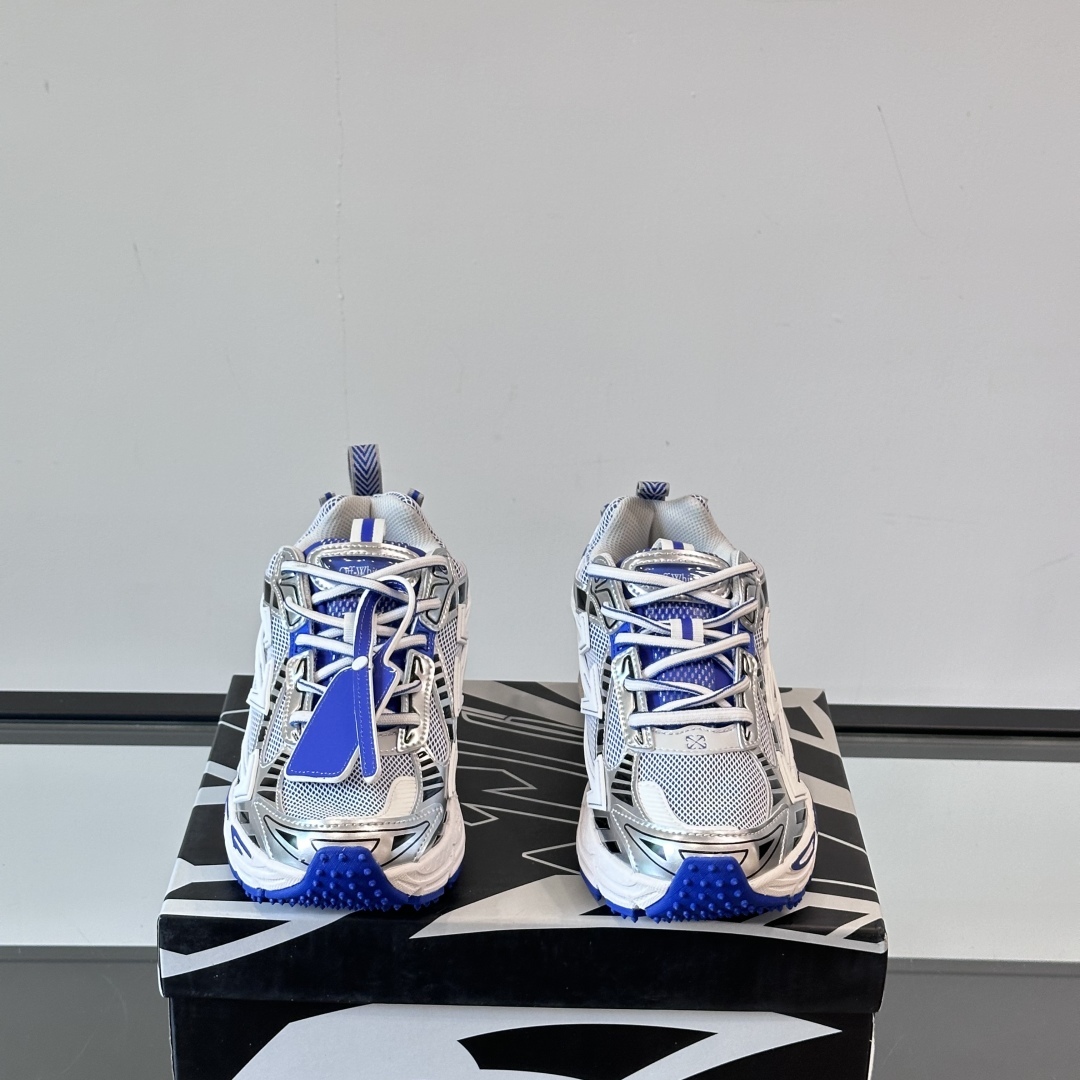 BE RIGHT BACK SNEAKERS IN GREY AND BLUE - OW60