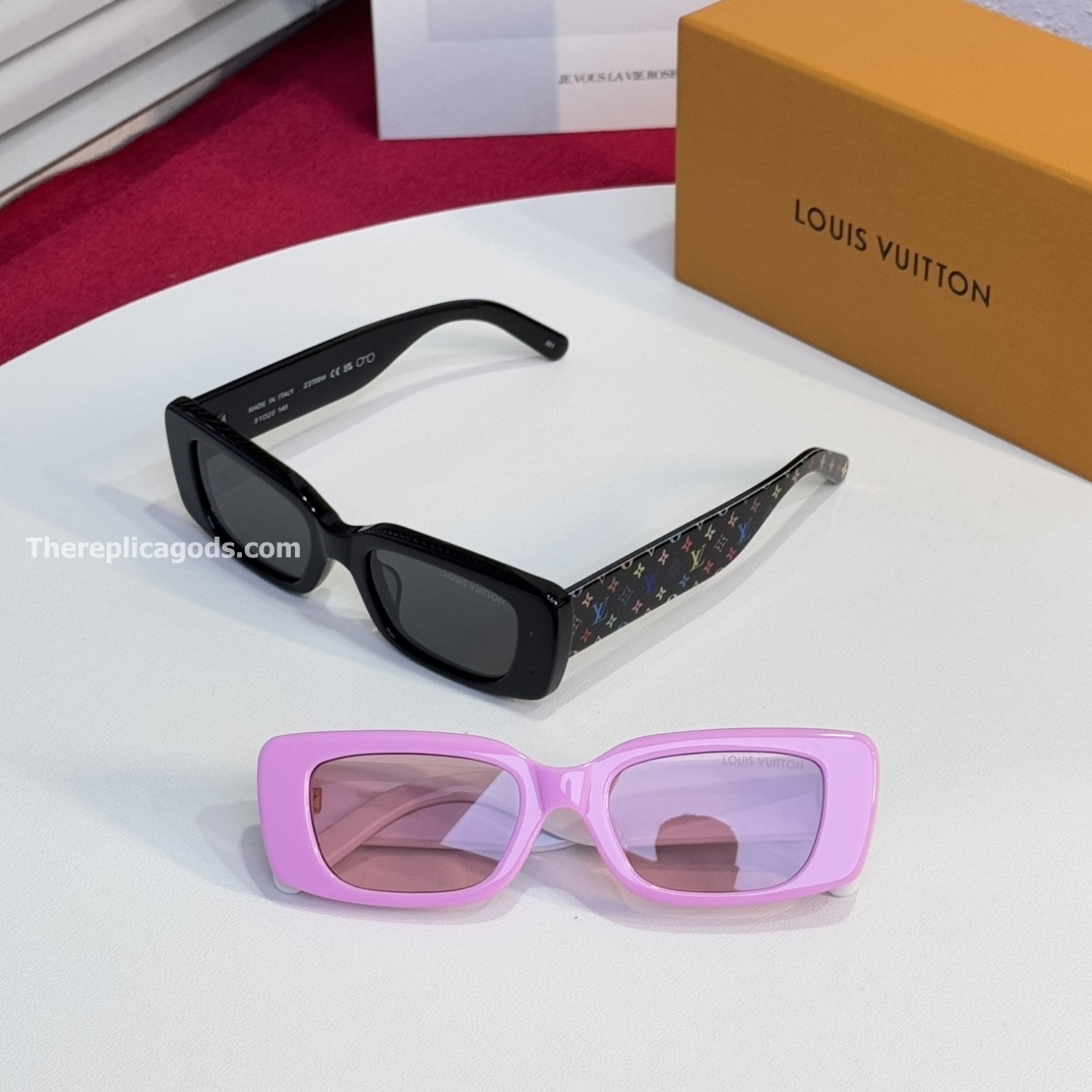 X TM MULTIGRAM CAT EYE SUNGLASSES Z2709W - SG191