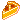 Pixel art slice of pie with a crust lattice.