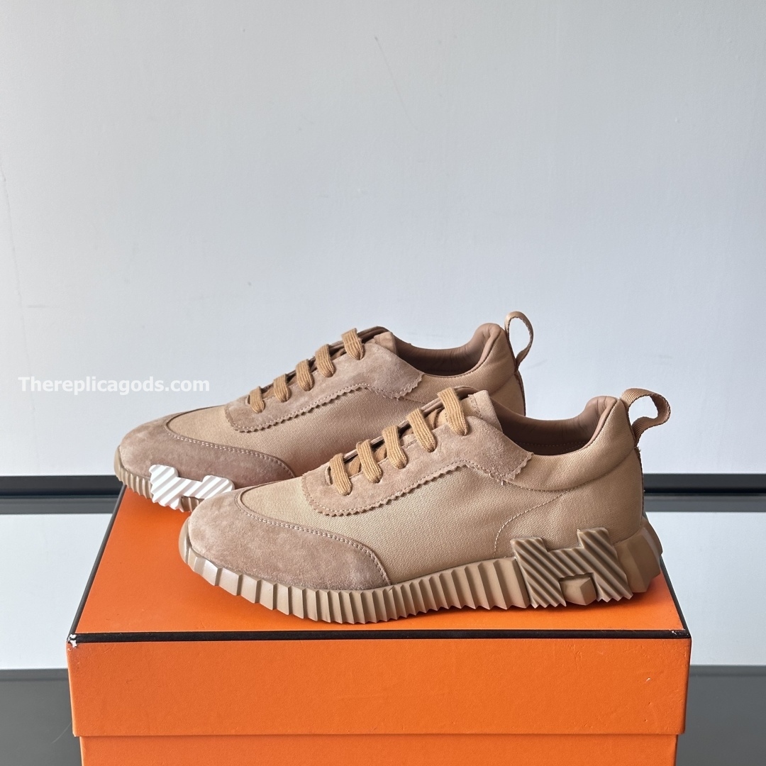BOUNCING SNEAKERS IN BEIGE - H275