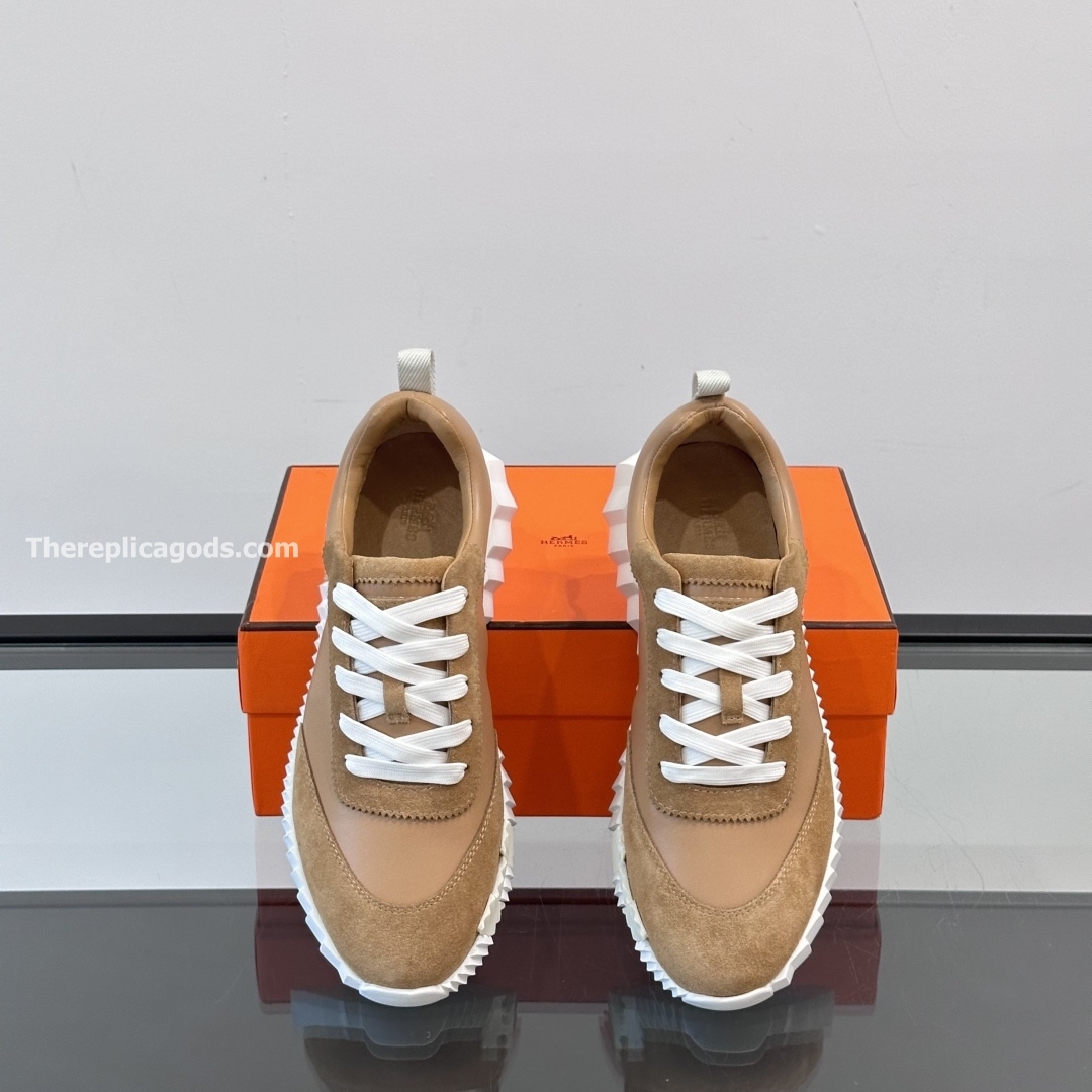 BOUNCING SNEAKERS IN BEIGE - H268