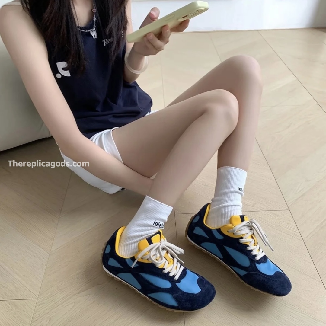 ORBIT FLASH SNEAKERS IN BLUE - BV26