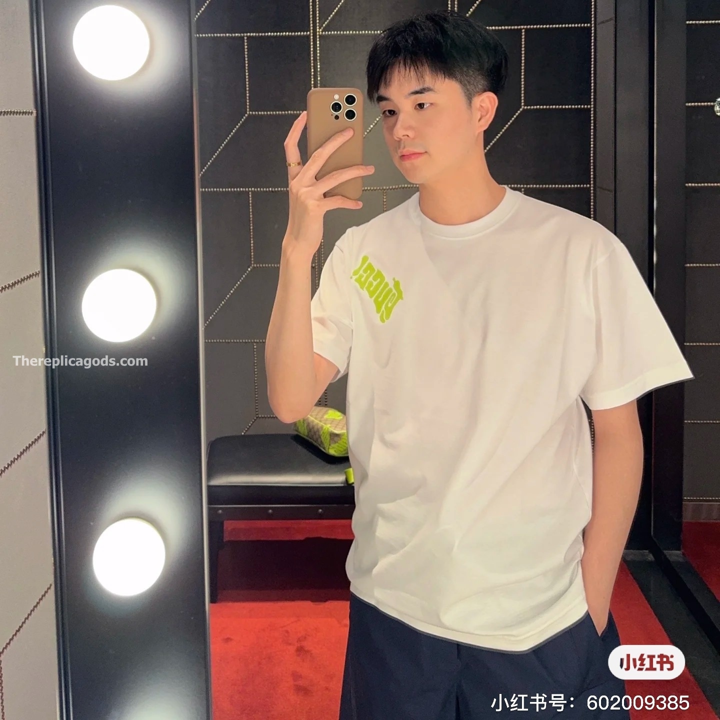 COTTON JERSEY T-SHIRT WITH GUCCI LOGO IN WHITE - TP613