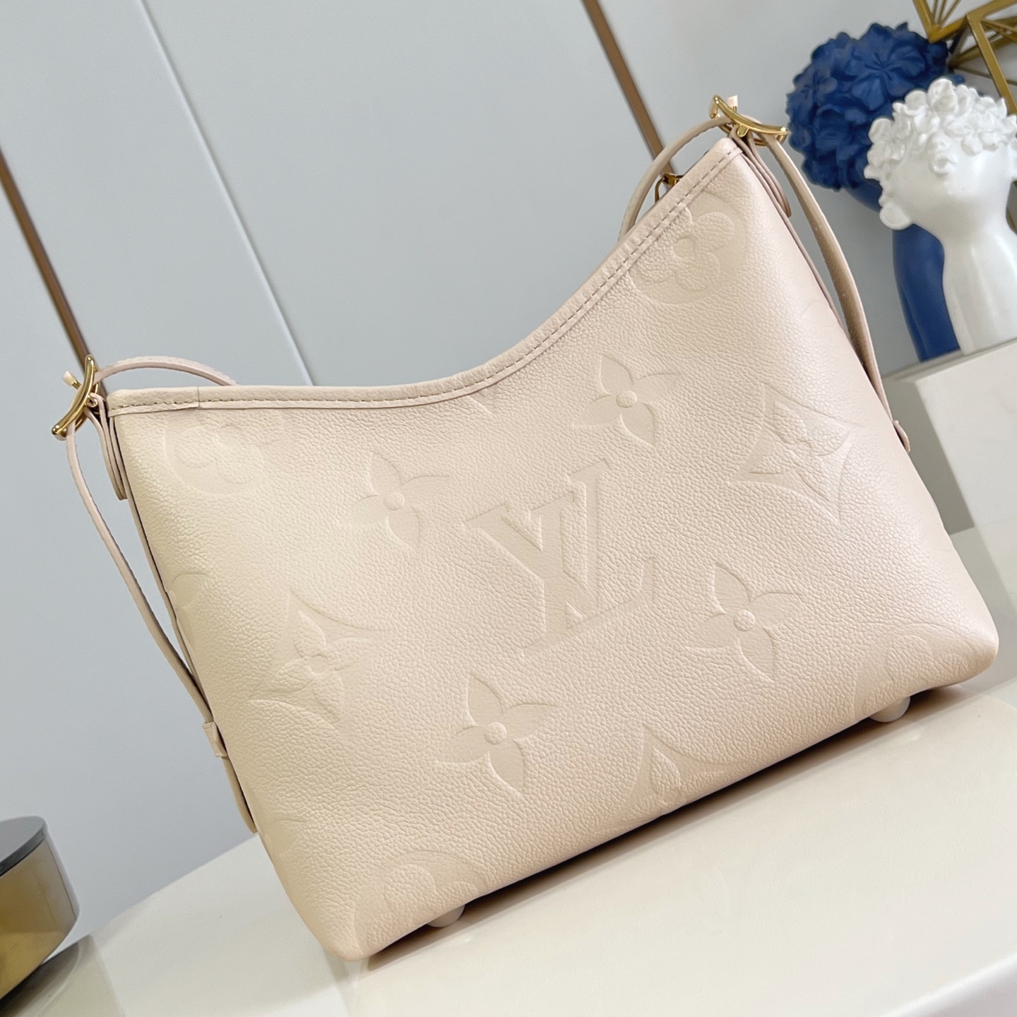 CARRYALL PM BAG SAND GRAINED COWHIDE LEATHER M14321