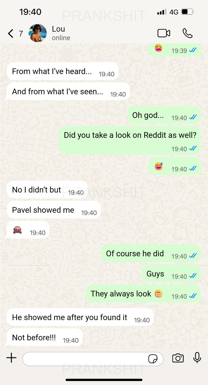 I Caught Him Uploading My Pics - Chapter 5, image 32