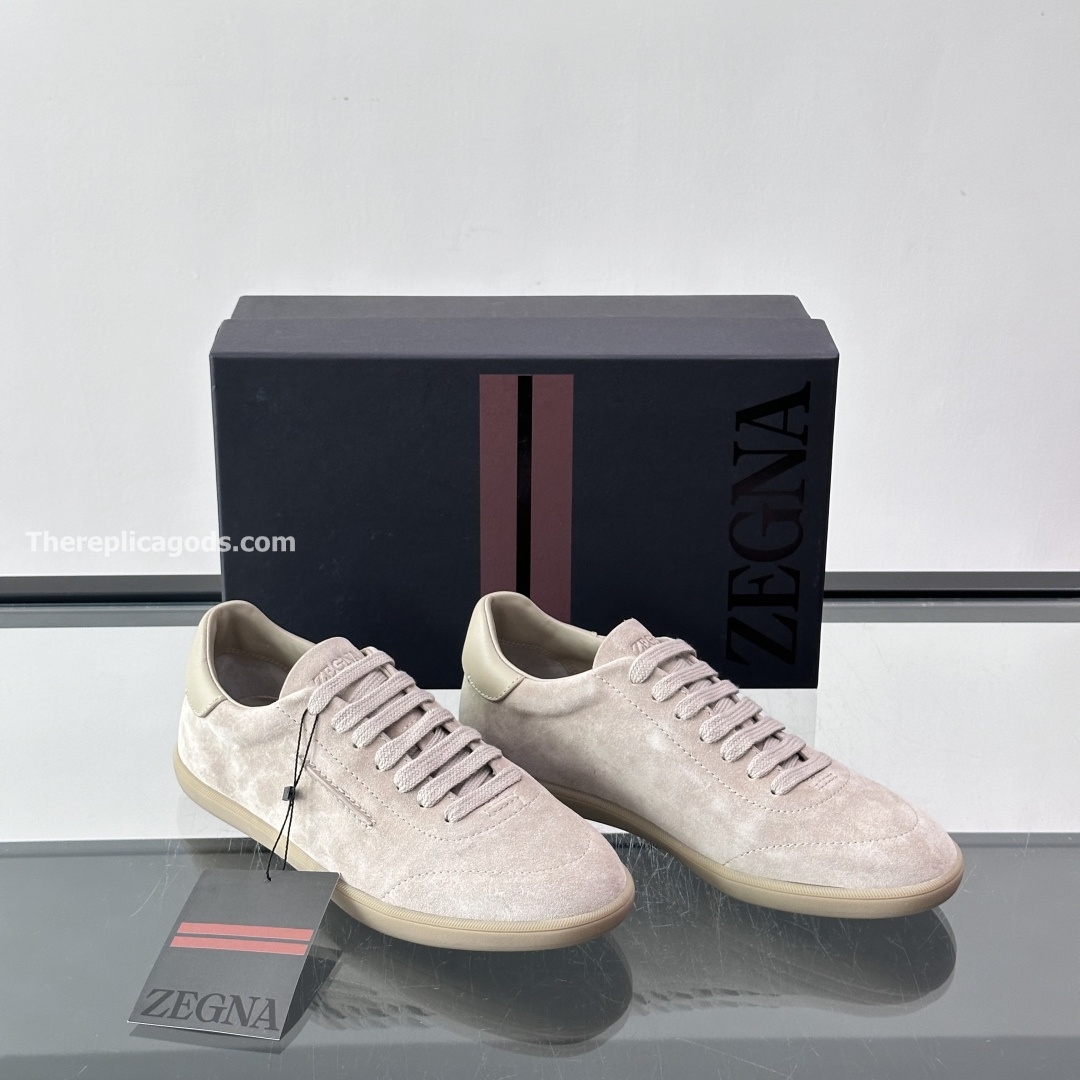 232 SUEDE SNEAKERS BEIGE LEATHER, photo 7