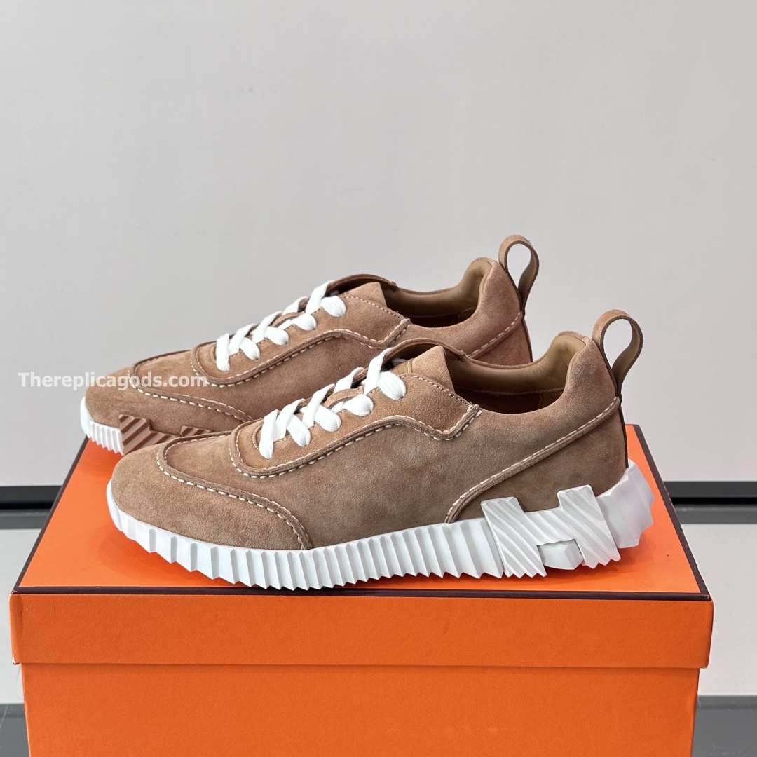 NEXT SNEAKERS BEIGE SABLE SUEDE CALFSKIN - H386