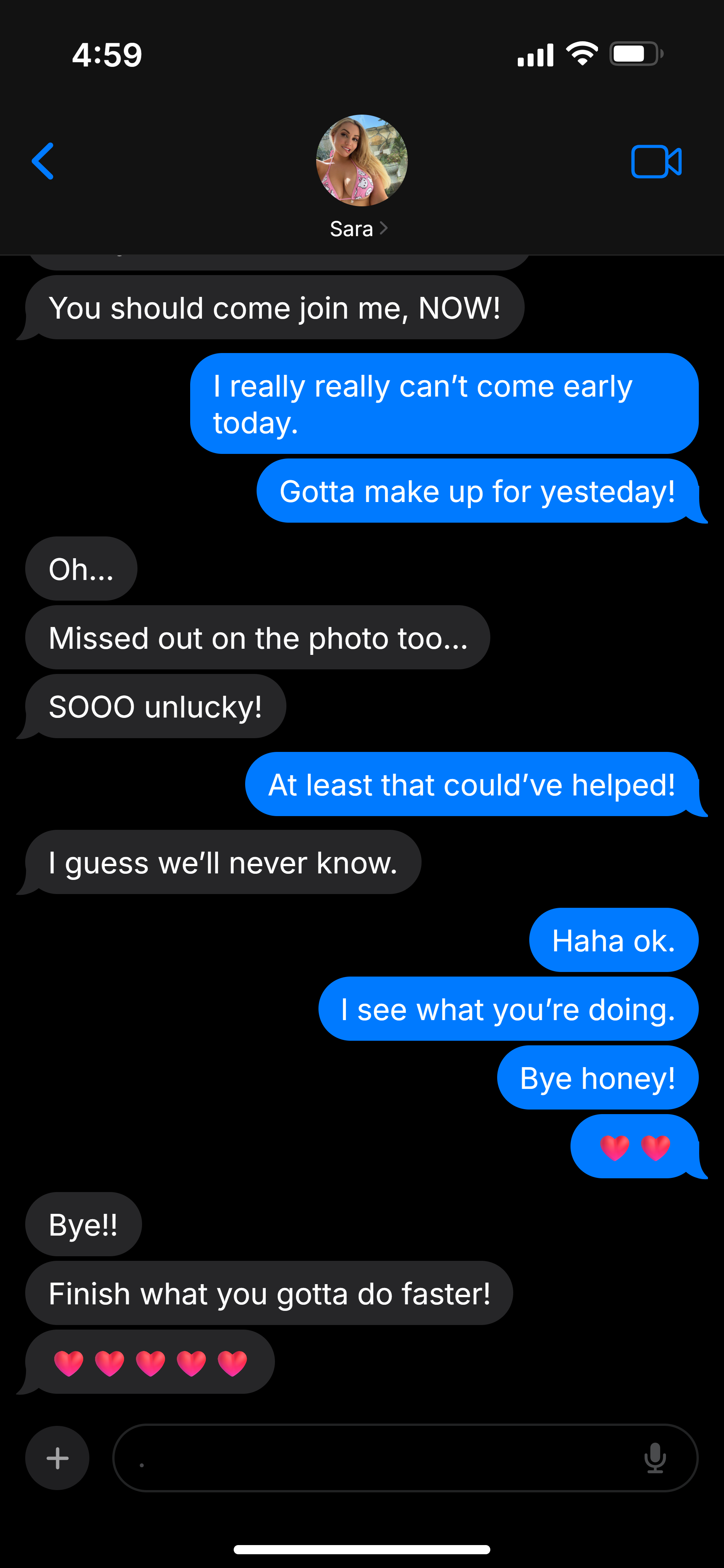 30 days with Sara Day 4-5: Back and forth/Oops..., image 28