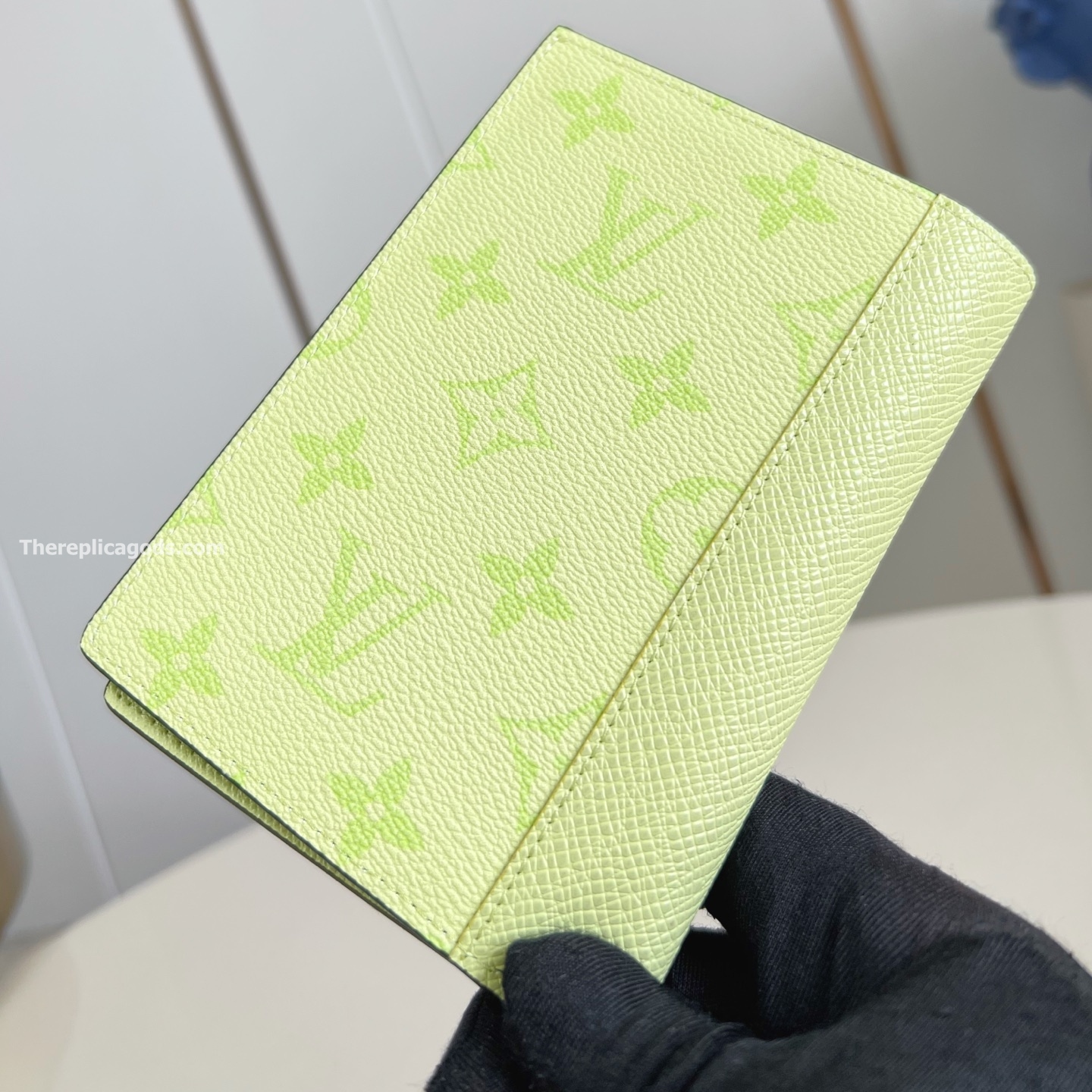 PASSPORT COVER LEMON YELLOW MONOGRAM CANVAS M14115