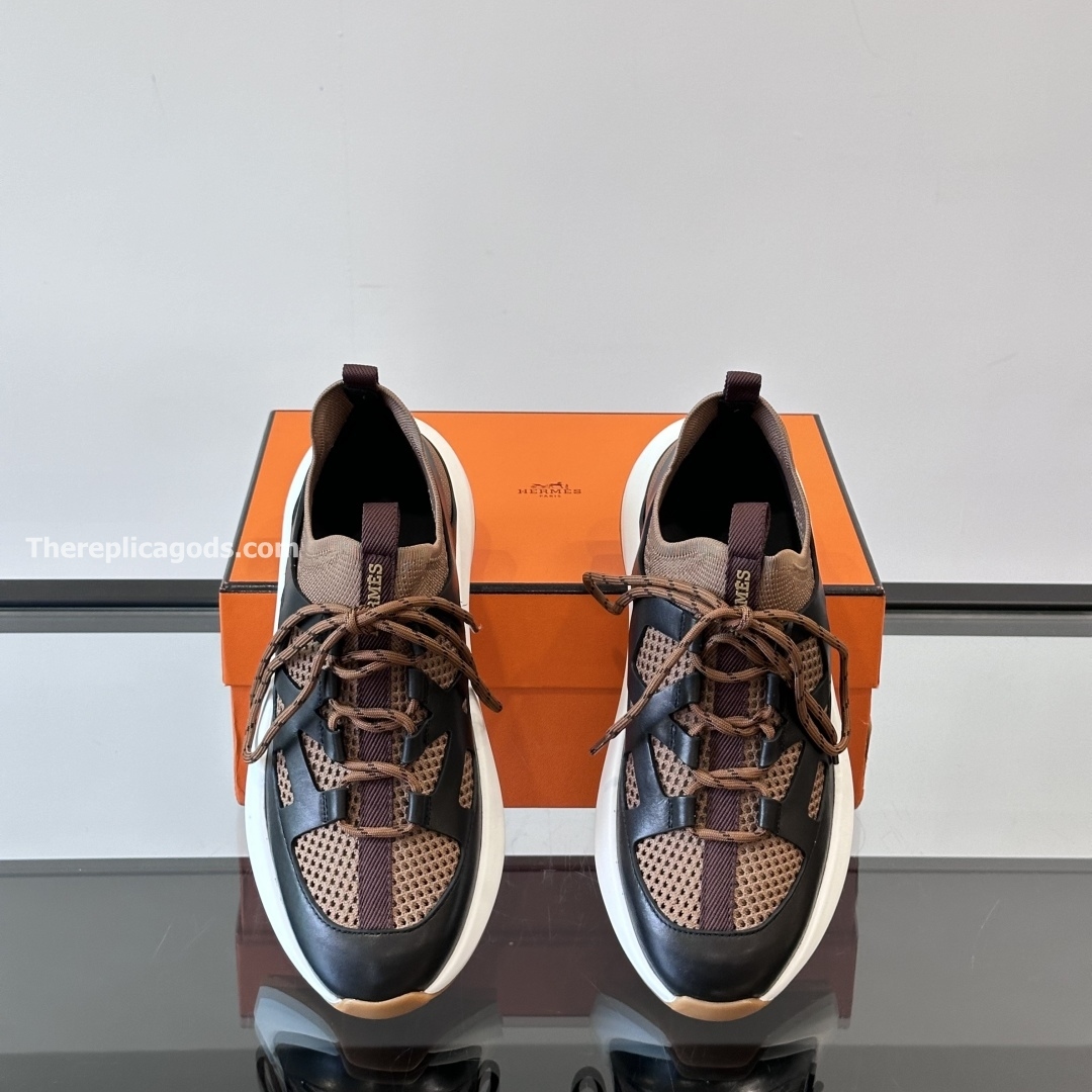 KATANA SNEAKERS IN BLACK - H254