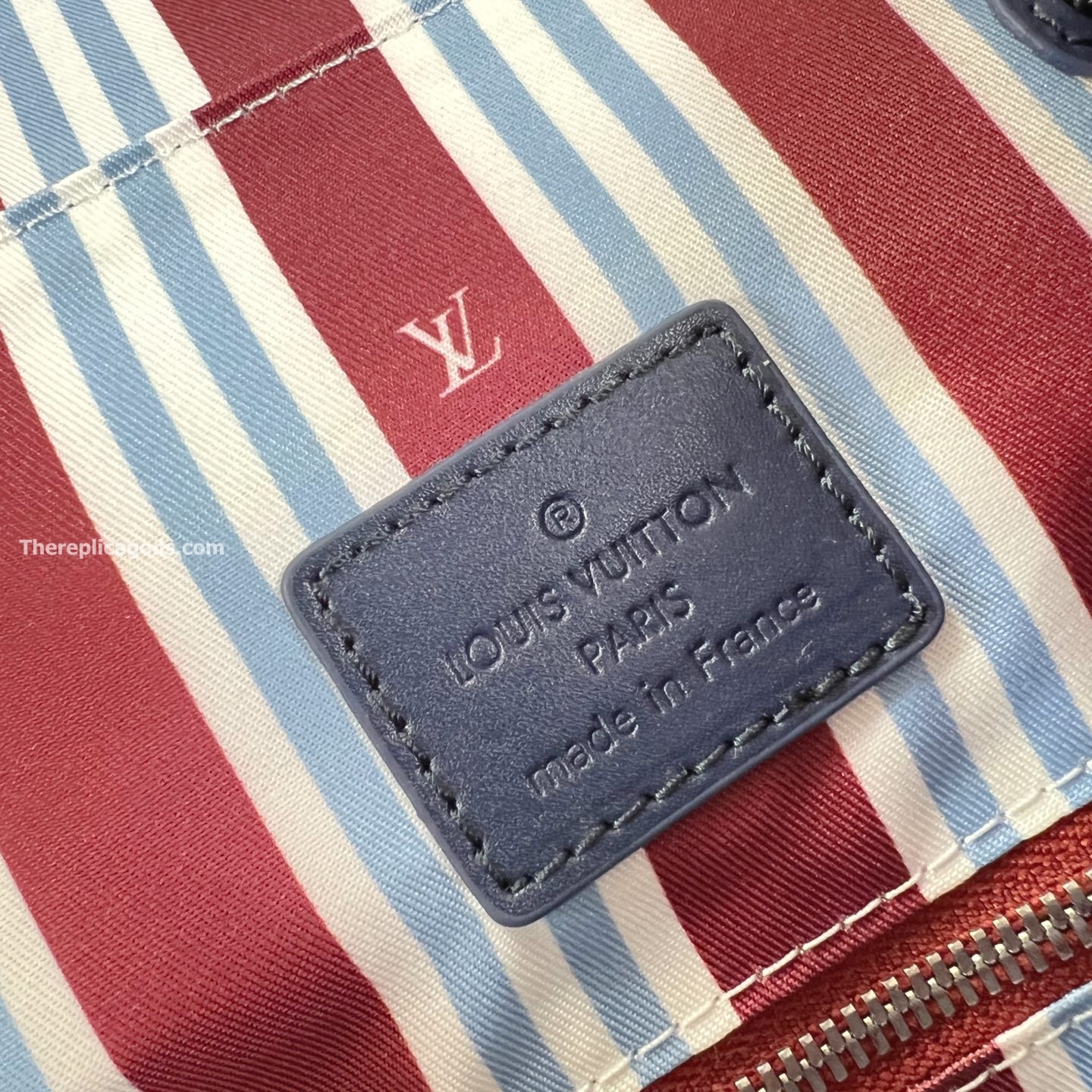 CHRISTOPHER MM BACKPACK BLUE MONOGRAM HERITAGE CANVAS M14676