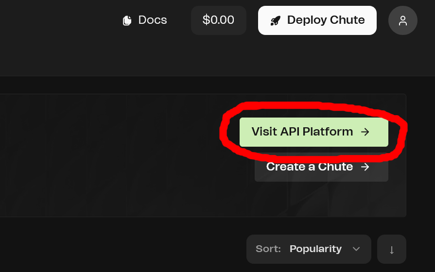 Visit API Platform