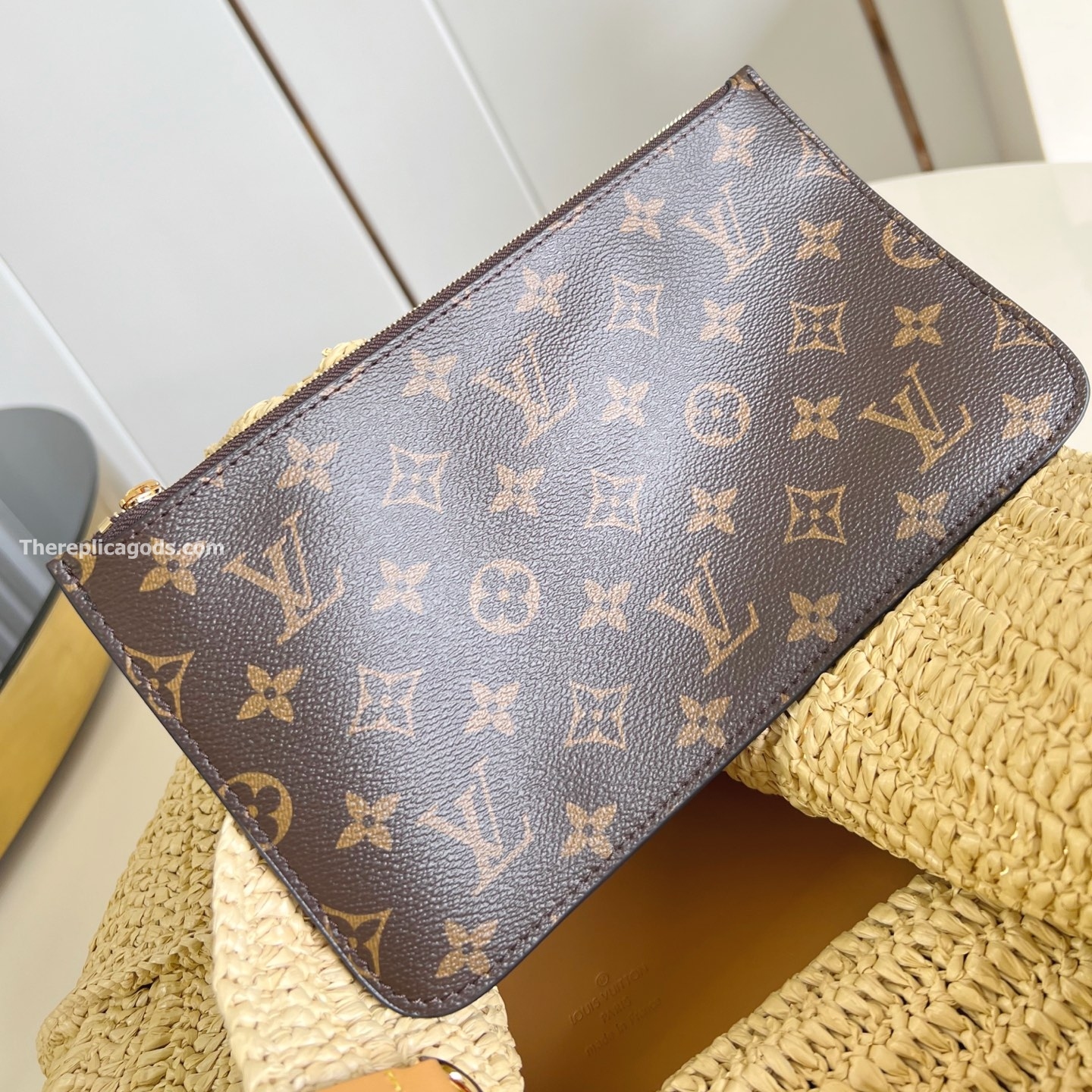 SUMMER SHOPPER TOTE MM BAG NATURAL BEIGE M14458