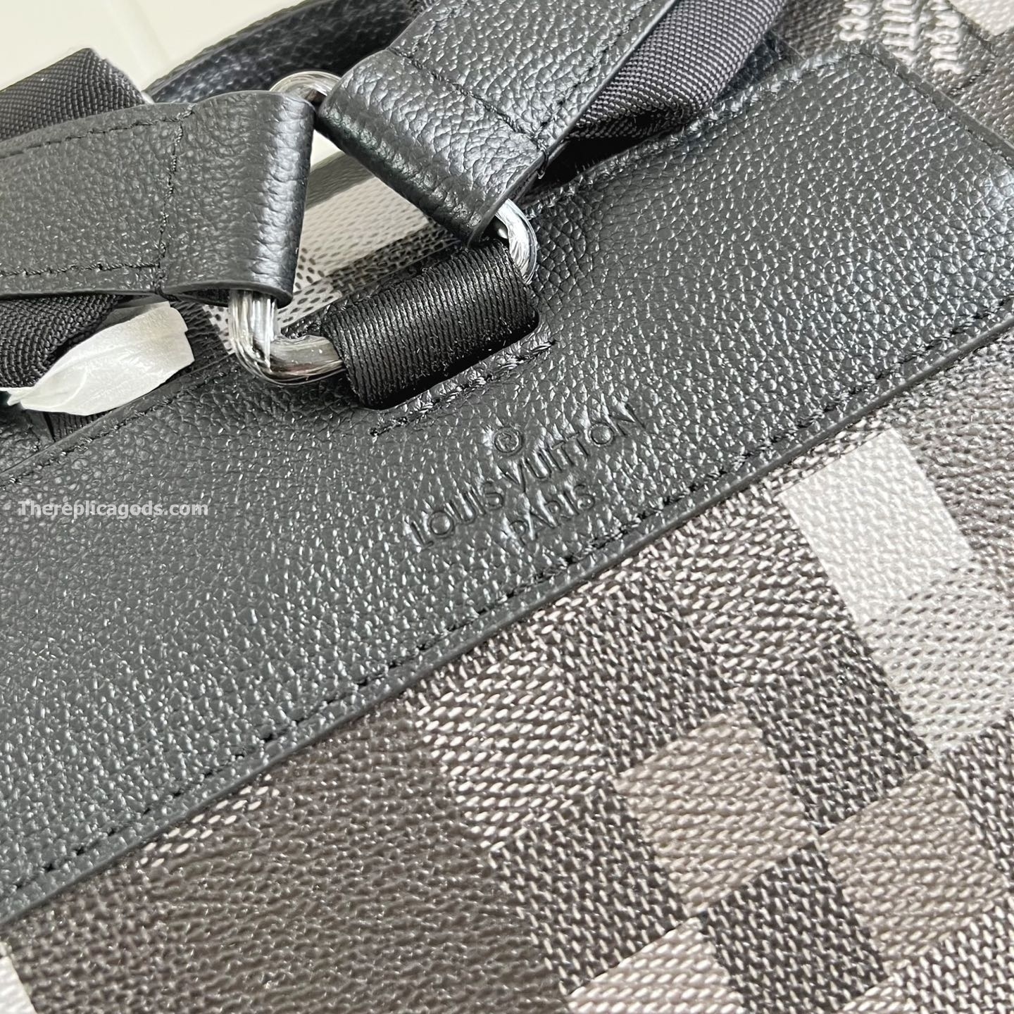 CHRISTOPHER MM BACKPACK BLACK DAMOFLAGE BLACK CANVAS M14952
