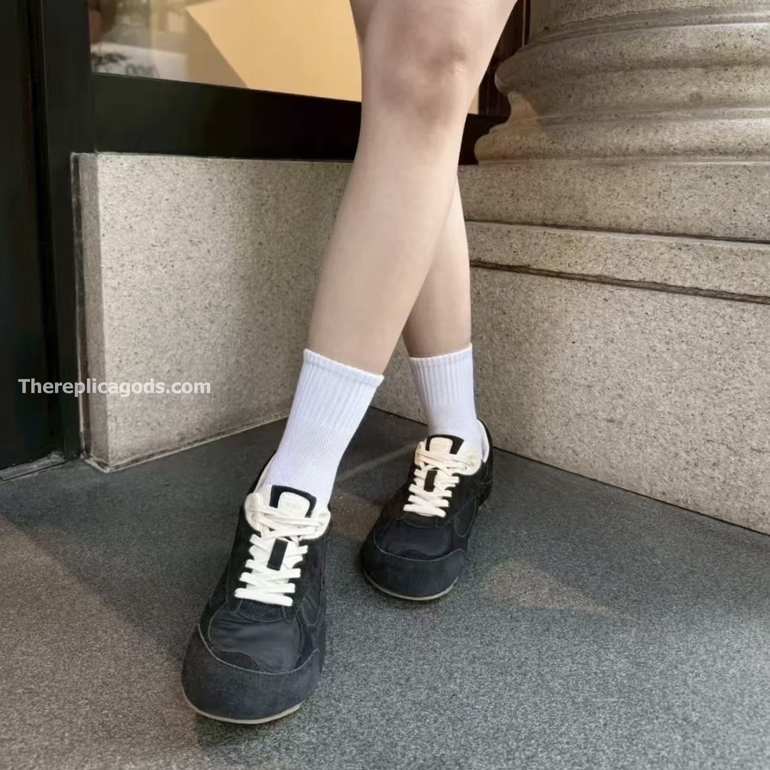 ORBIT FLASH SNEAKERS IN BLACK - BV23