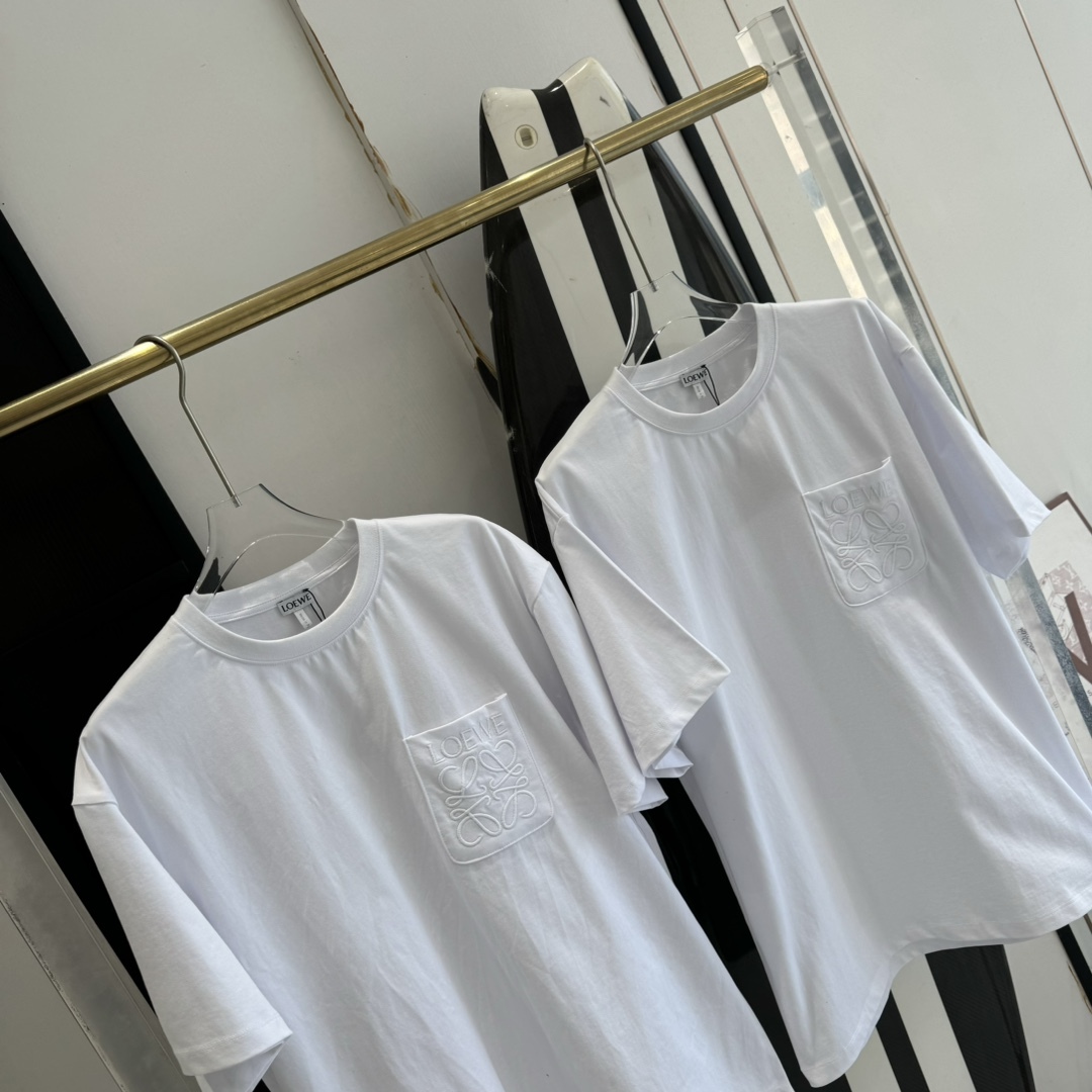 RELAXED FIT COTTON T-SHIRT IN WHITE - TP669