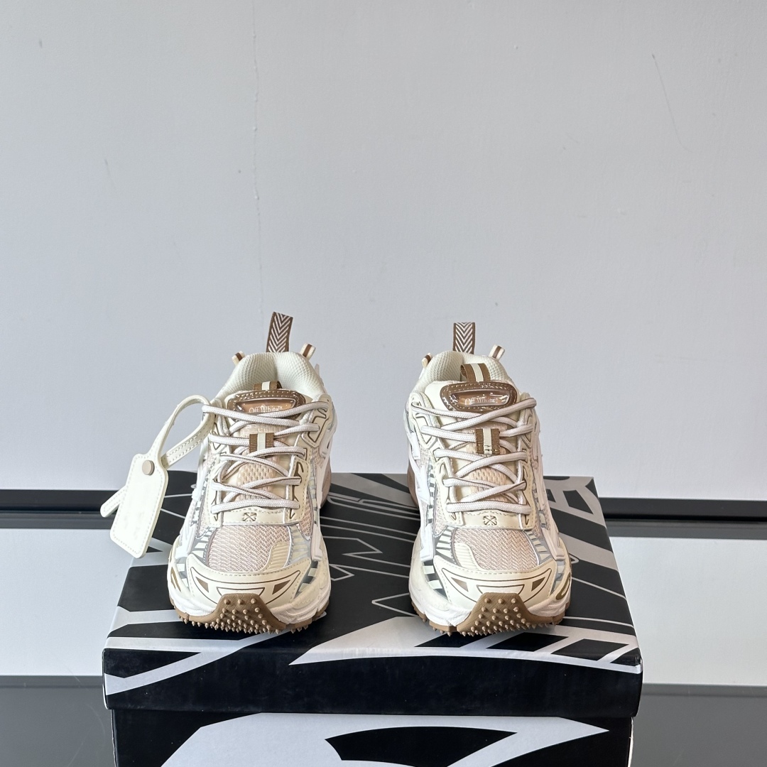 BE RIGHT BACK SNEAKERS IN BEIGE - OW57