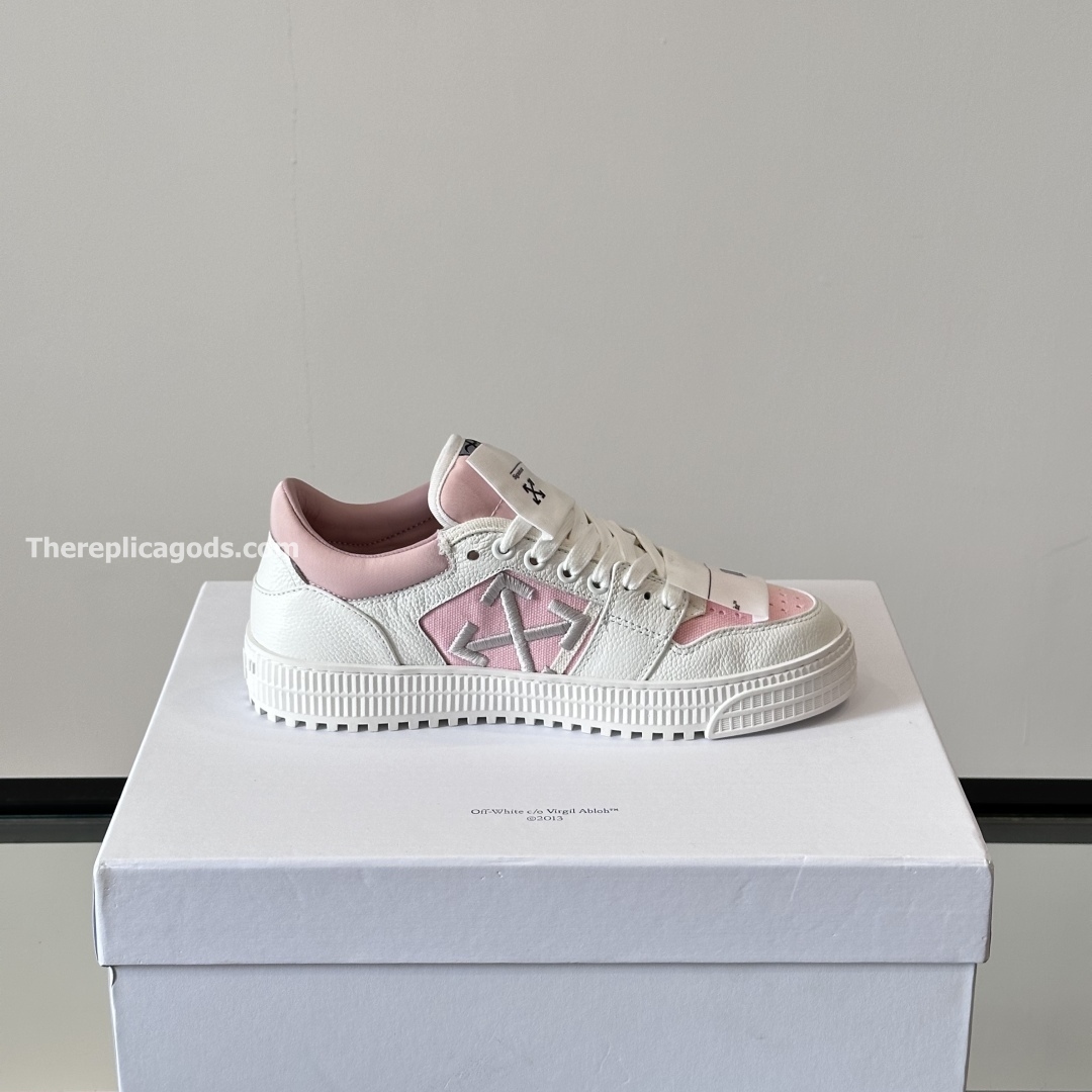 3.0 OFF-COURT SNEAKERS IN WHITE AND PINK - OW49