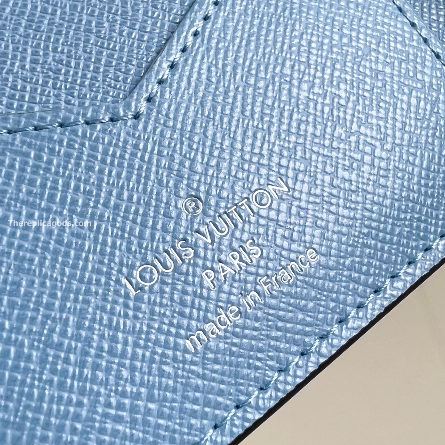 PASSPORT COVER LEMON BLUE MONOGRAM CANVAS M14358
