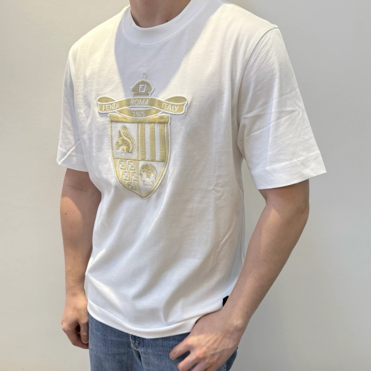 COTTON T-SHIRT IN WHITE - TP576