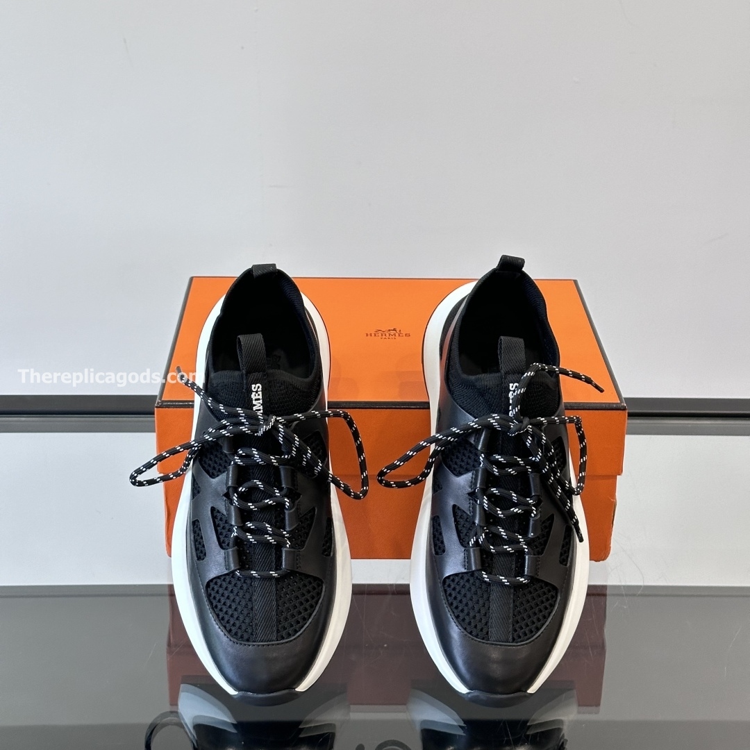 KATANA SNEAKERS IN BLACK - H255