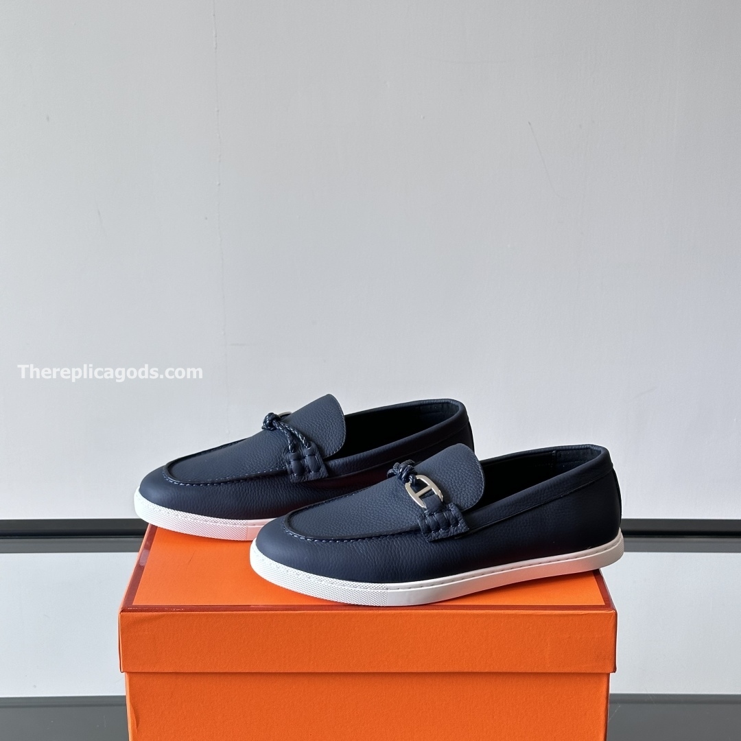 IGNACIO LOAFERS IN BLUE - H251