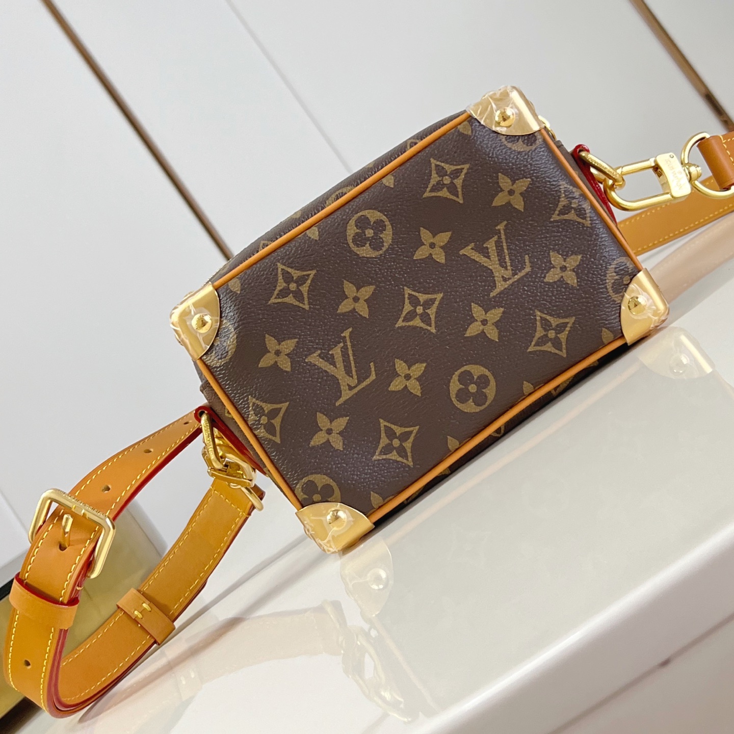MINI SOFT TRUNK BROWN MONOGRAM CANVAS M14729