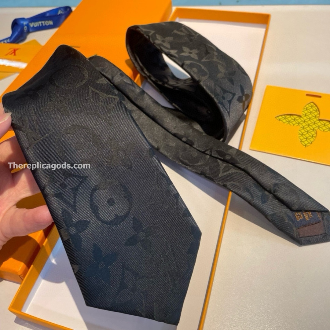 ALL ABOUT MONOGRAM EVENING TIE