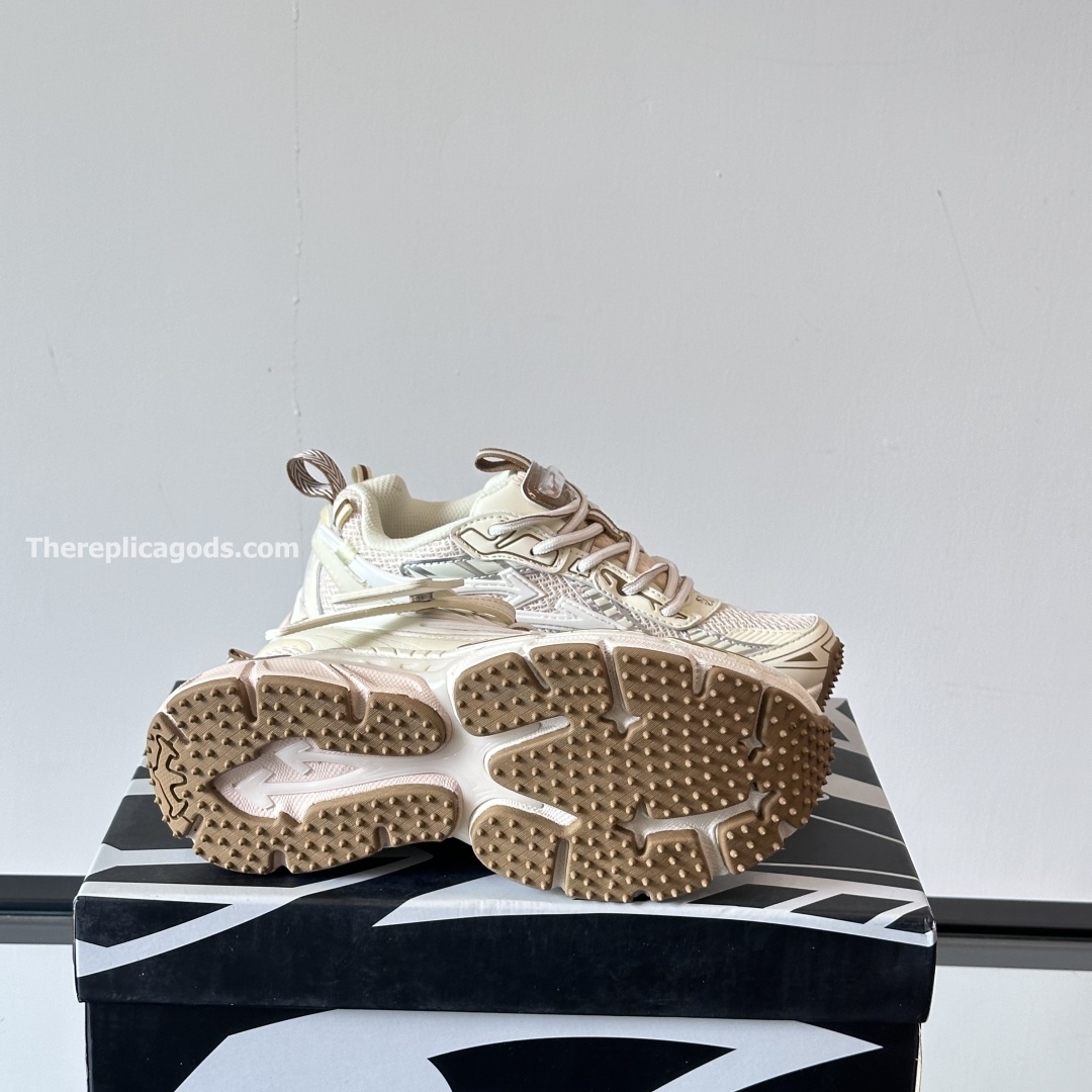 BE RIGHT BACK SNEAKERS IN BEIGE - OW57