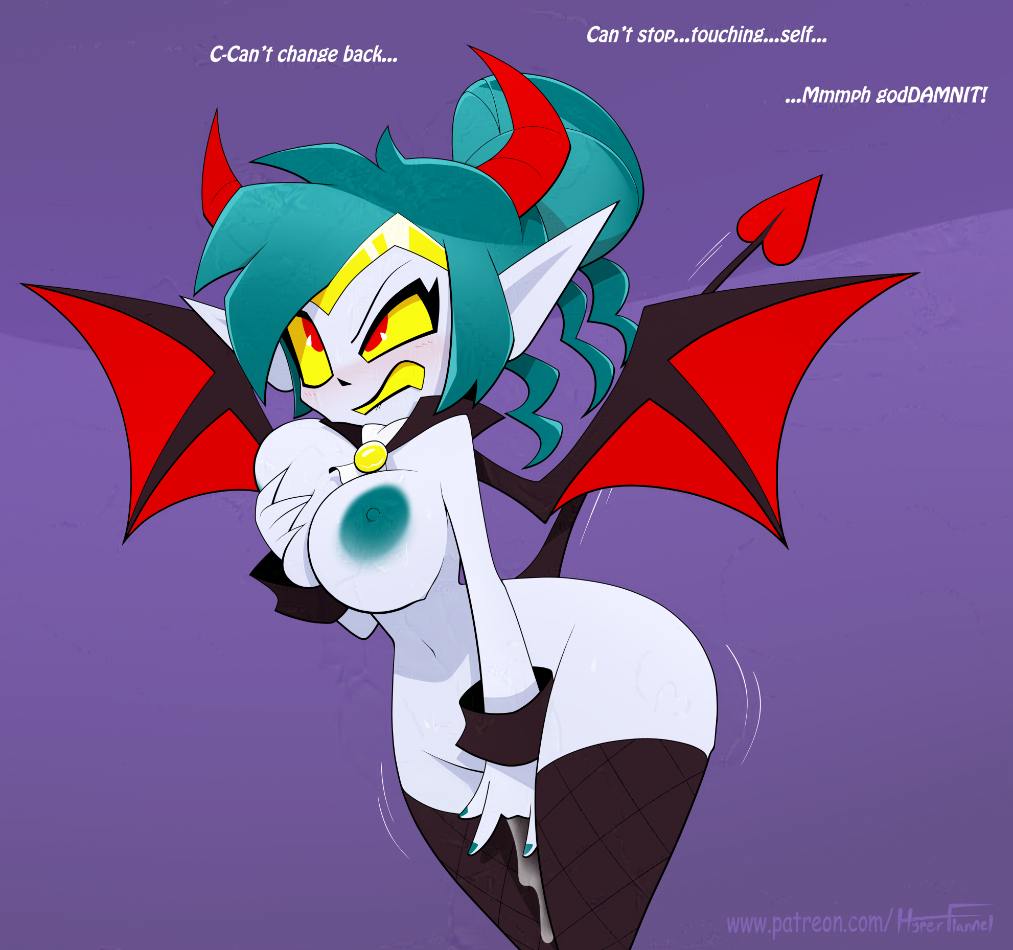 [Succubus] Jill Off with Shantae by HyperFlannel