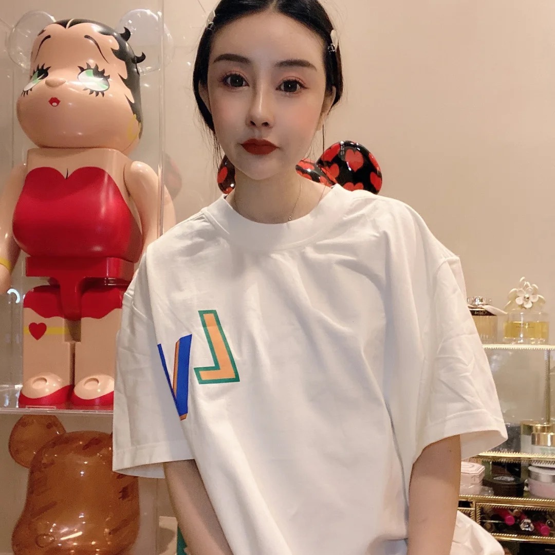 LV x NBA BASKETBALL SHORT-SLEEVED T-SHIRT IN WHITE - TP582