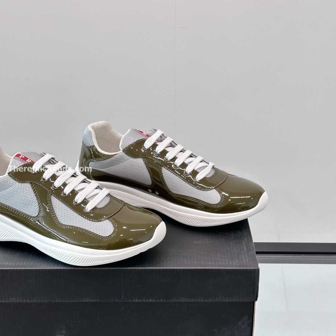 AMERICA'S CUP SNEAKERS IN LODEN GREEN- PD220