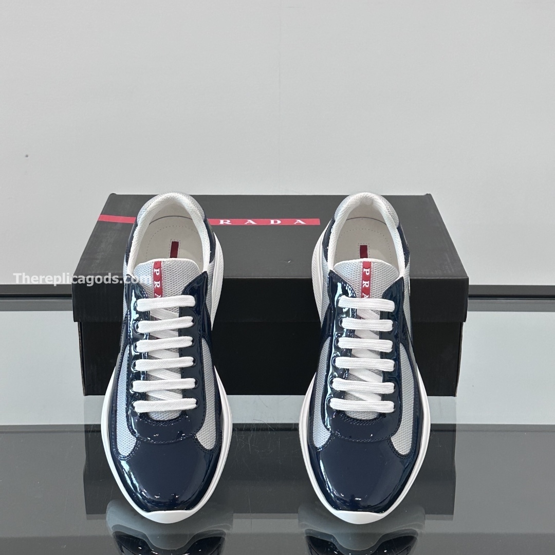 AMERICA'S CUP SNEAKERS IN WHITE AND BLUE - PD227