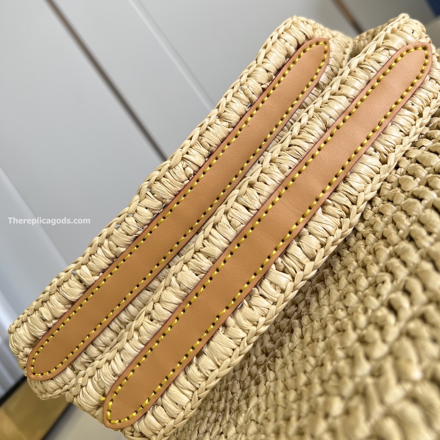 SUMMER SHOPPER TOTE MM BAG NATURAL BEIGE M14458
