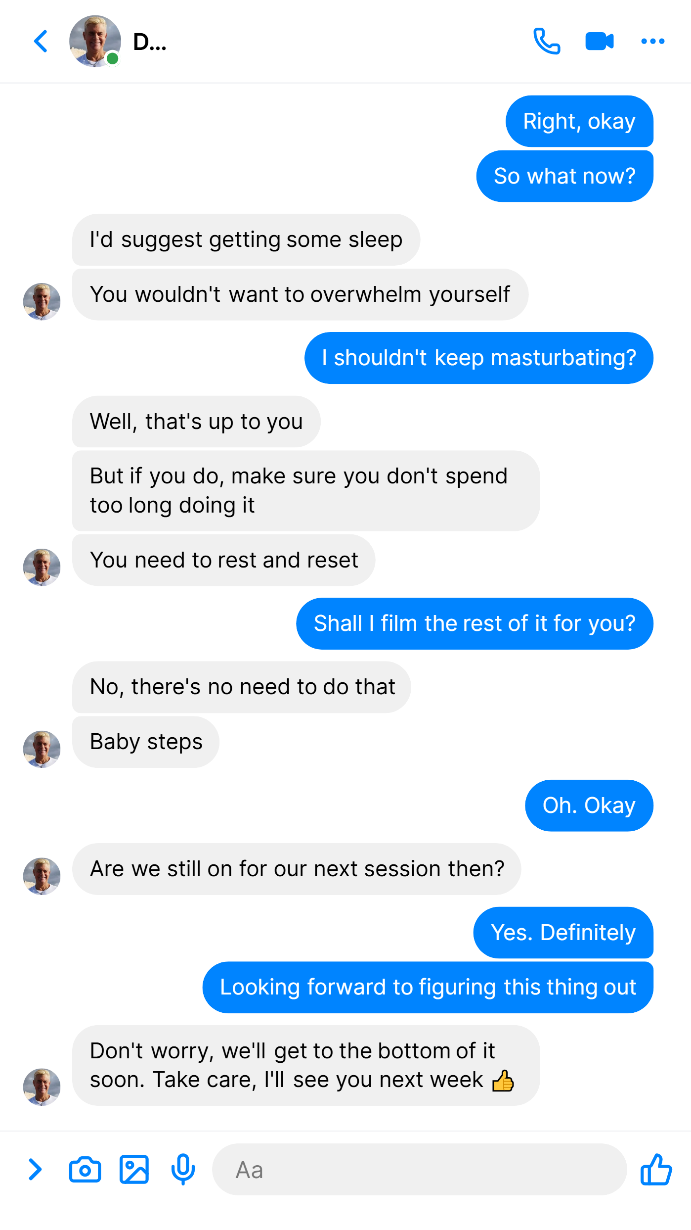 Therapy with Boyfriend's Dad - Part 1 (Cheating/NTR themes), image 45