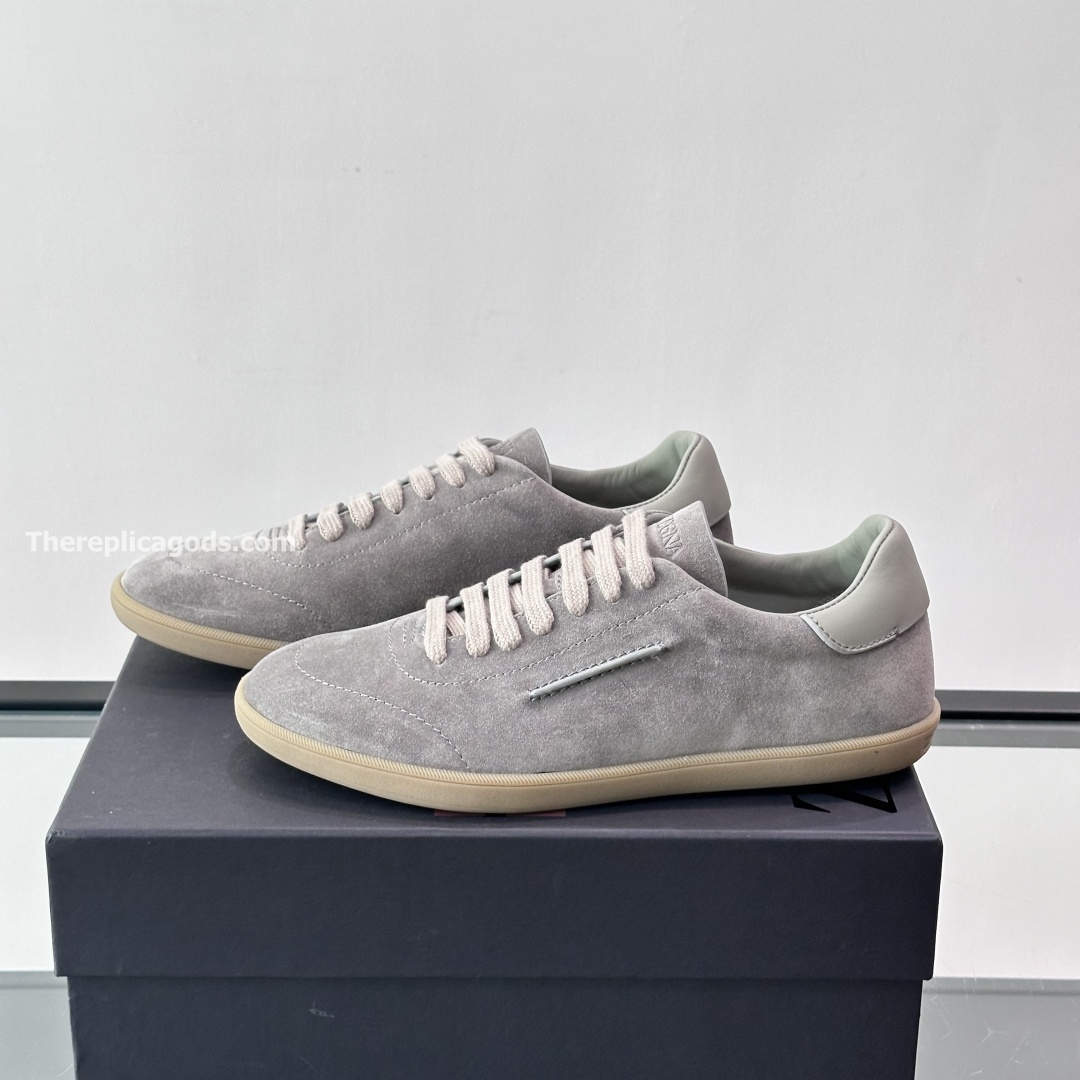 232 SUEDE SNEAKERS GREY LEATHER