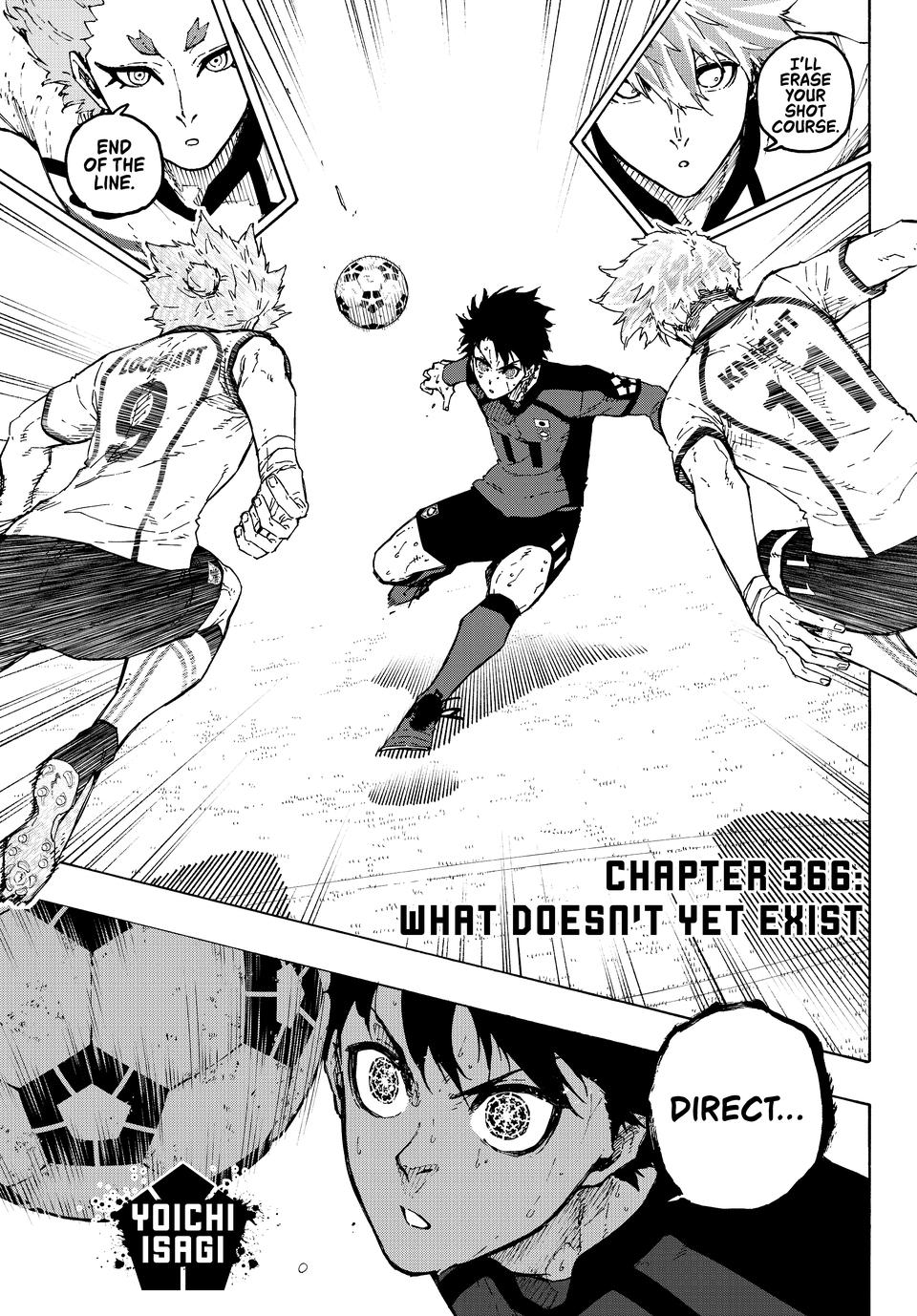 Blue Lock Chapter 366 - Page 1