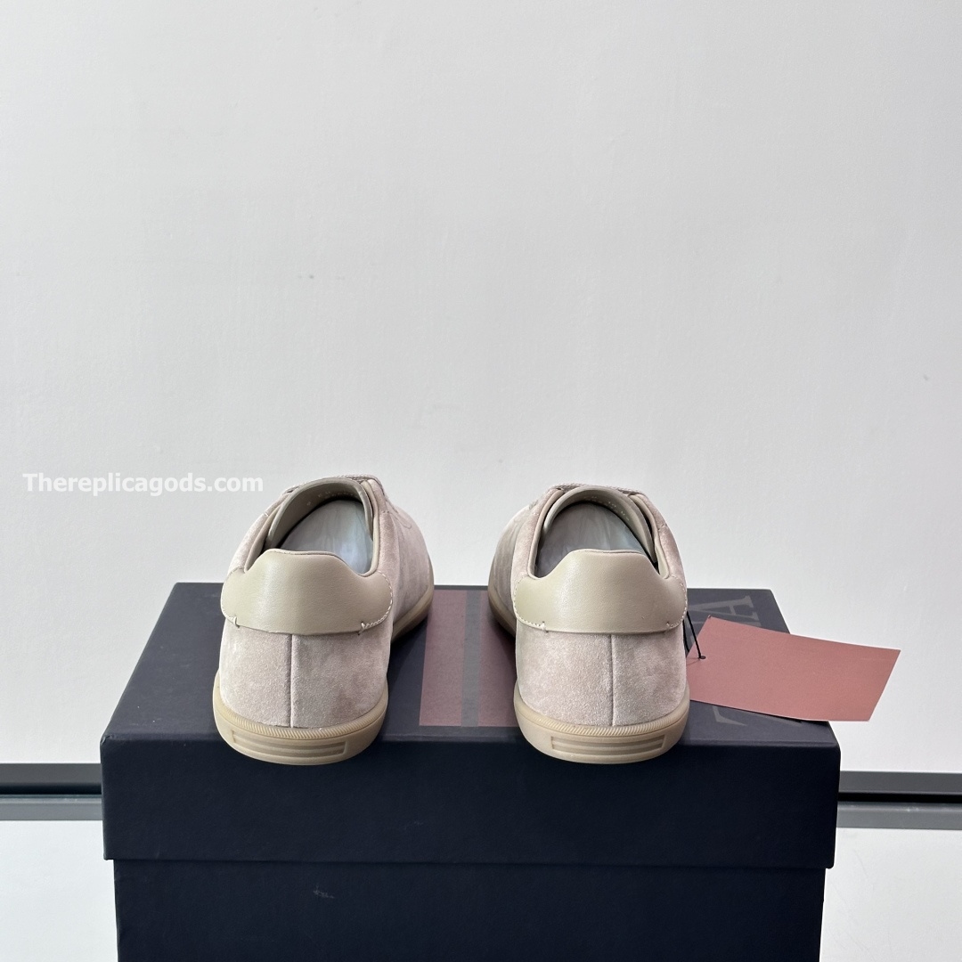 232 SUEDE SNEAKERS BEIGE LEATHER, photo 9