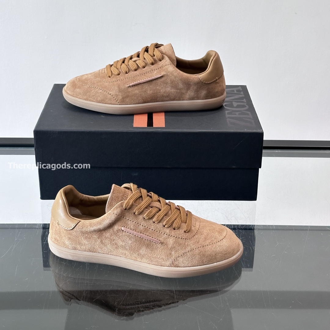 232 SUEDE SNEAKERS IN BEIGE, photo 6