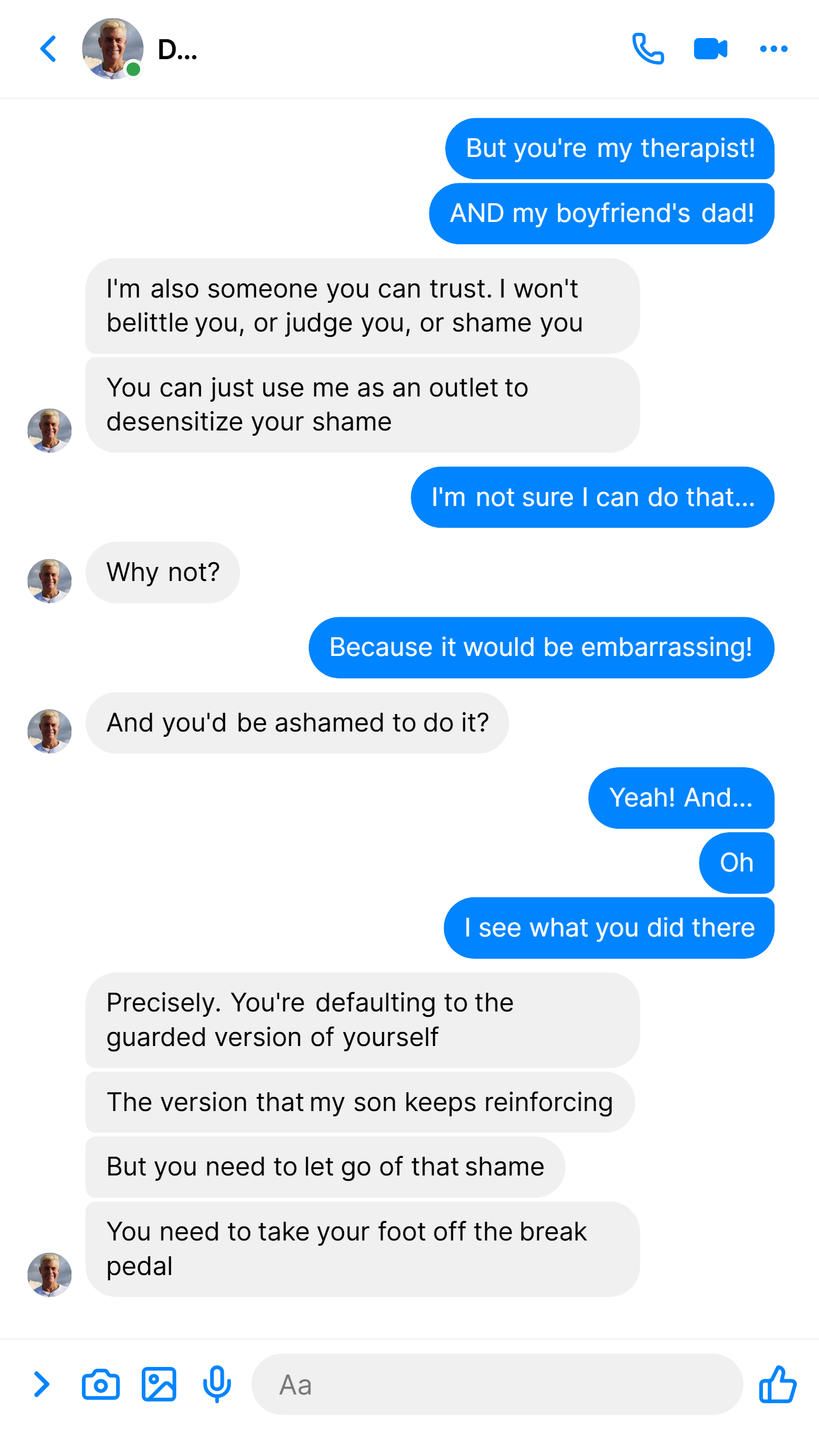 Therapy with Boyfriend's Dad - Part 1 (Cheating/NTR themes), image 22