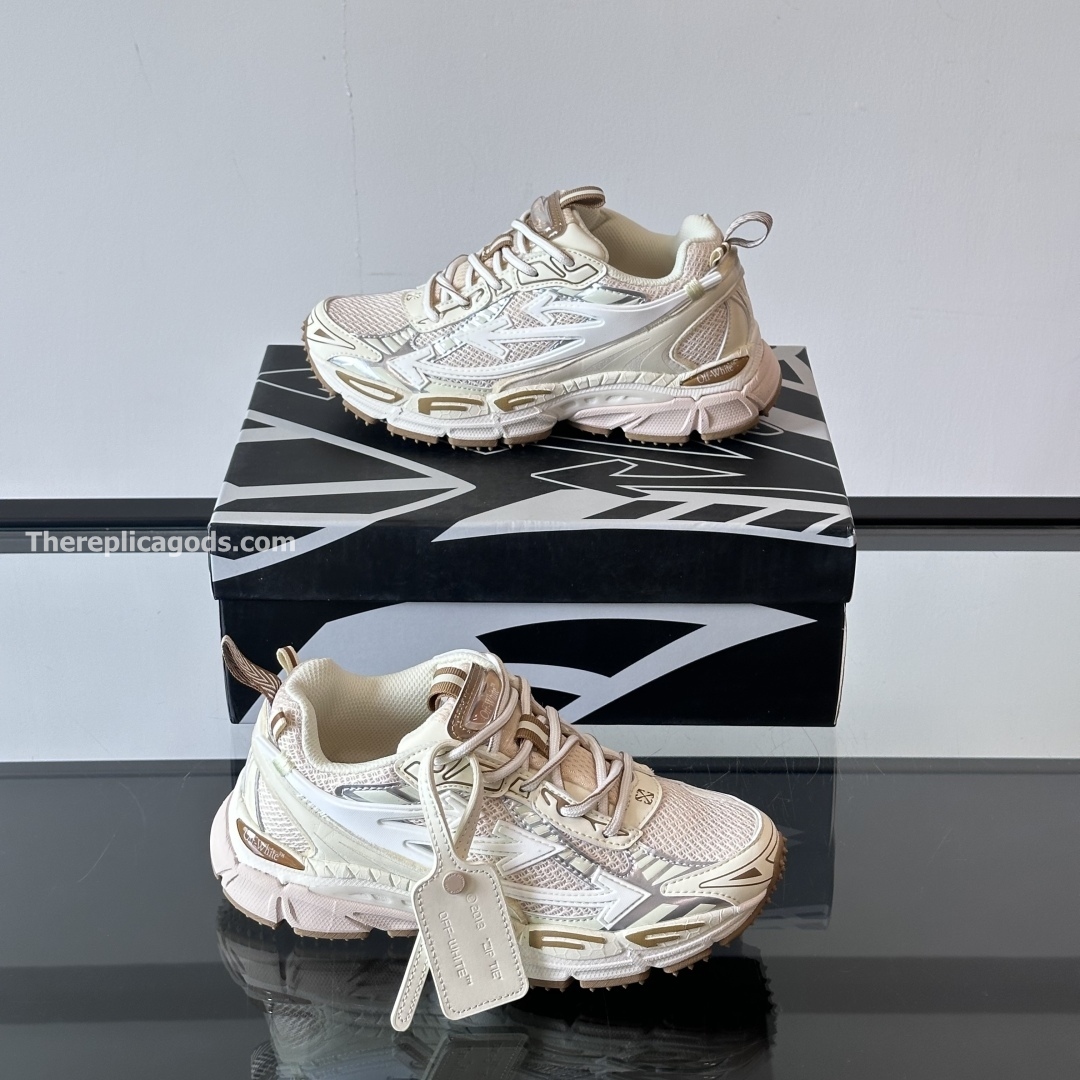 BE RIGHT BACK SNEAKERS IN BEIGE - OW57